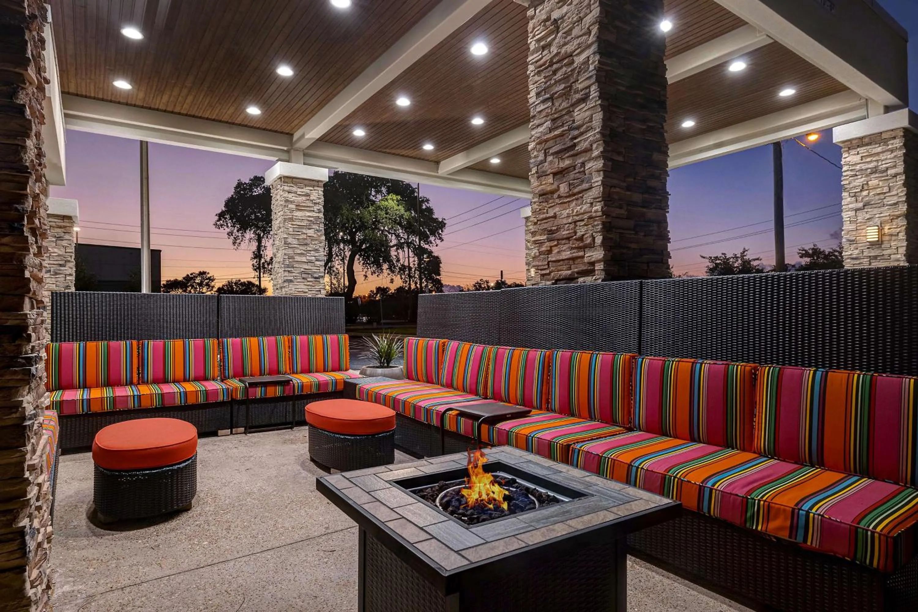 Patio in Home2 Suites by Hilton Gulf Breeze Pensacola Area, FL