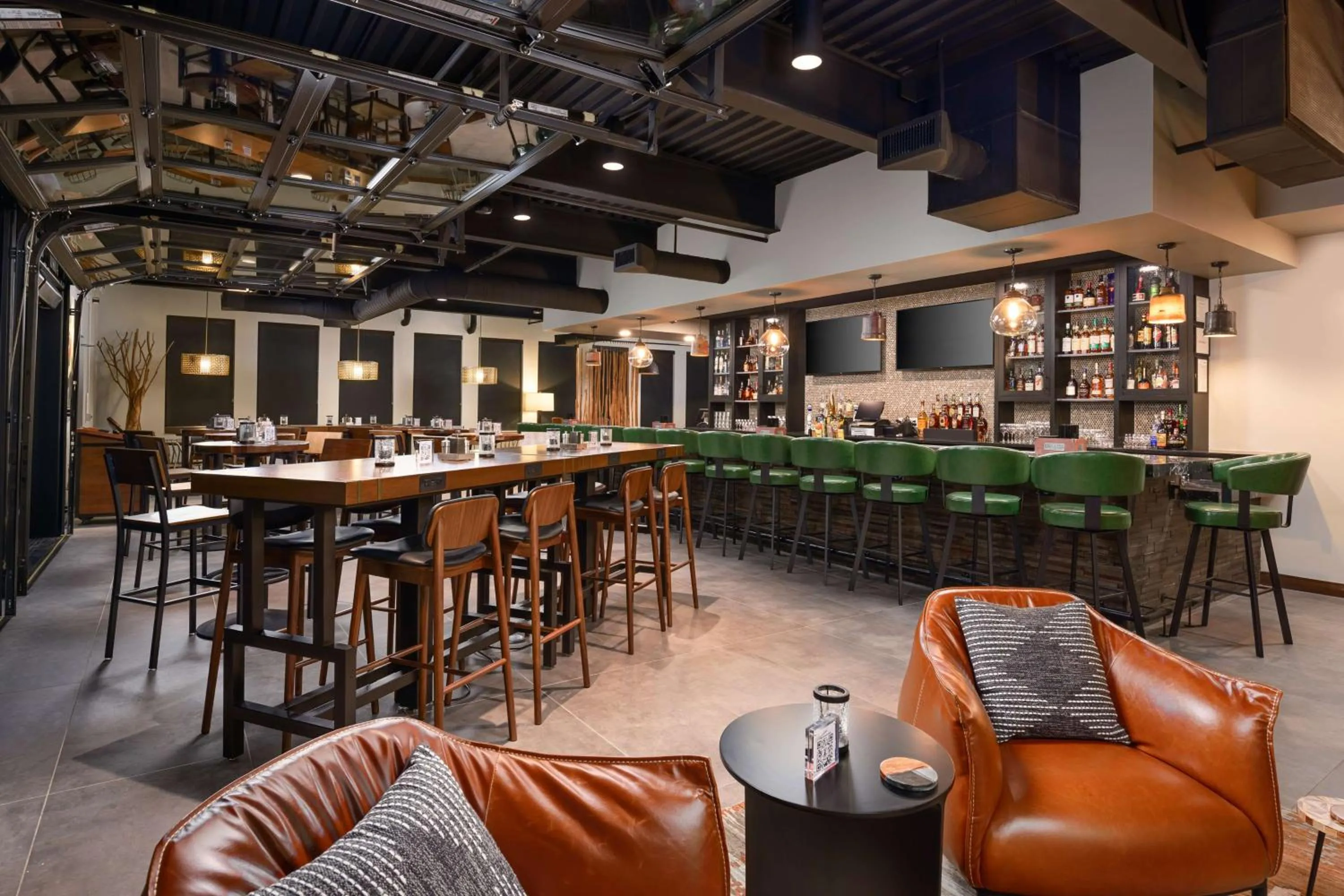 Lounge or bar in Hampton Inn Blue Ridge, GA