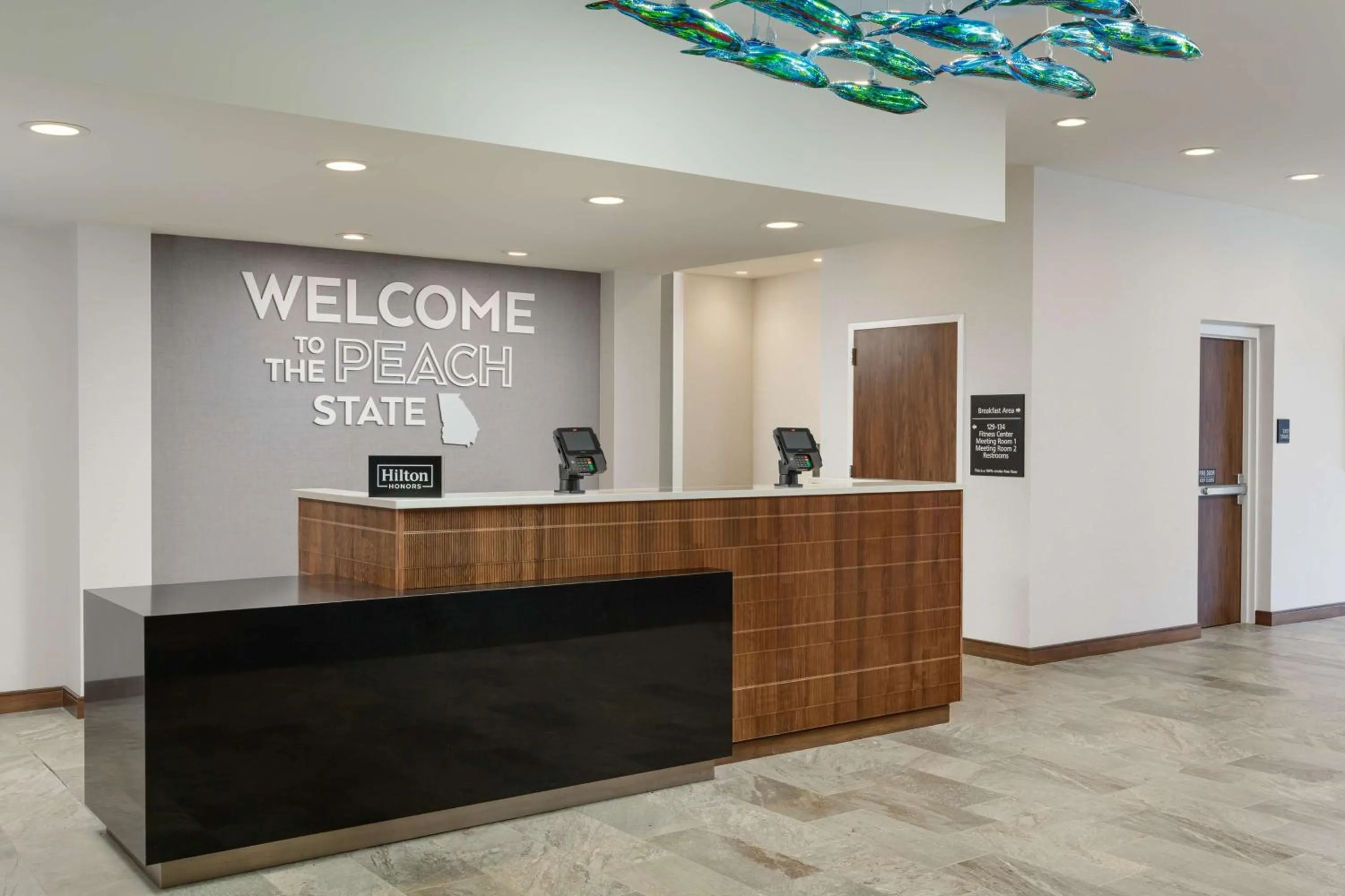 Lobby or reception in Hampton Inn Blue Ridge, GA