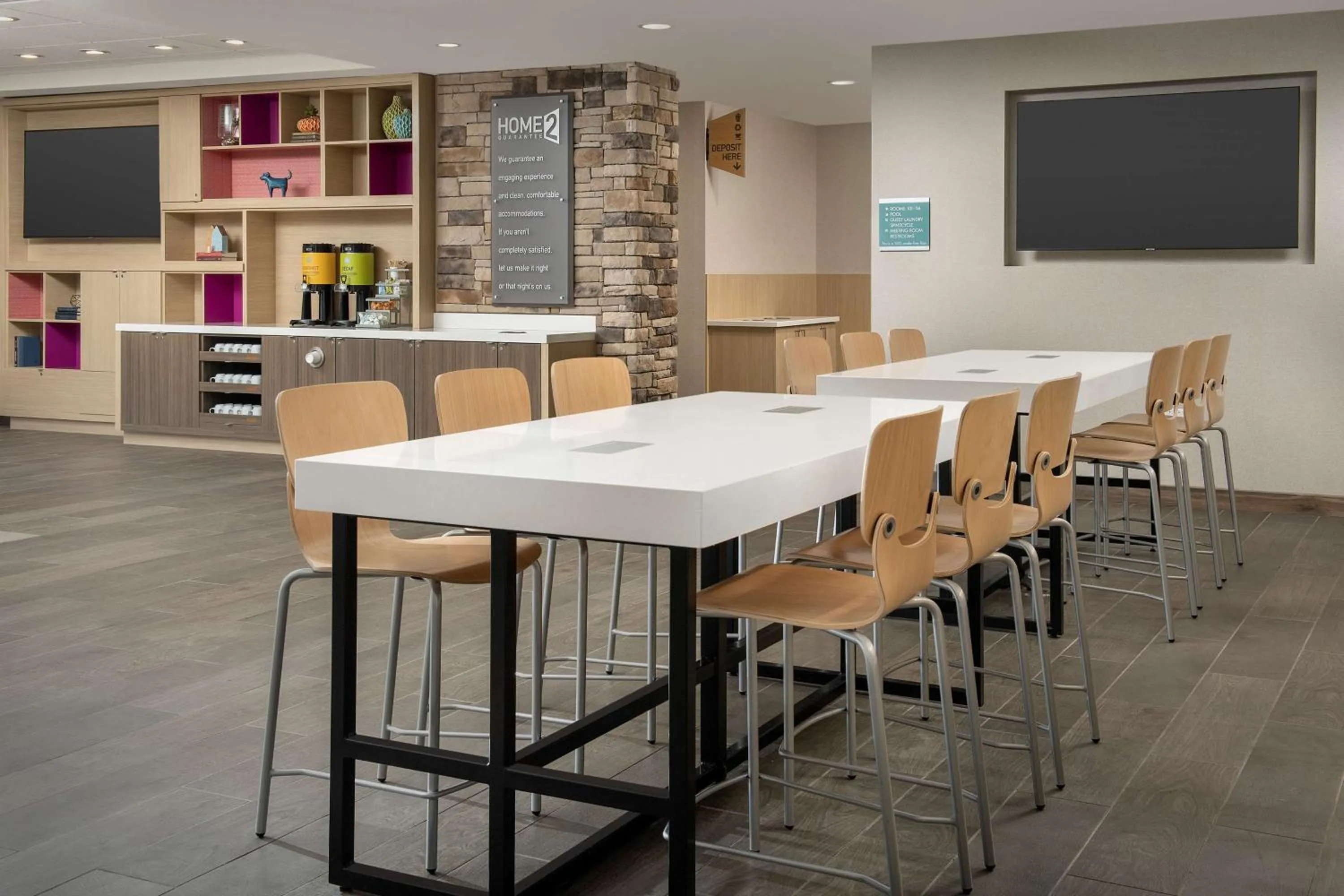 Lobby or reception in Home2 Suites By Hilton Columbus Polaris