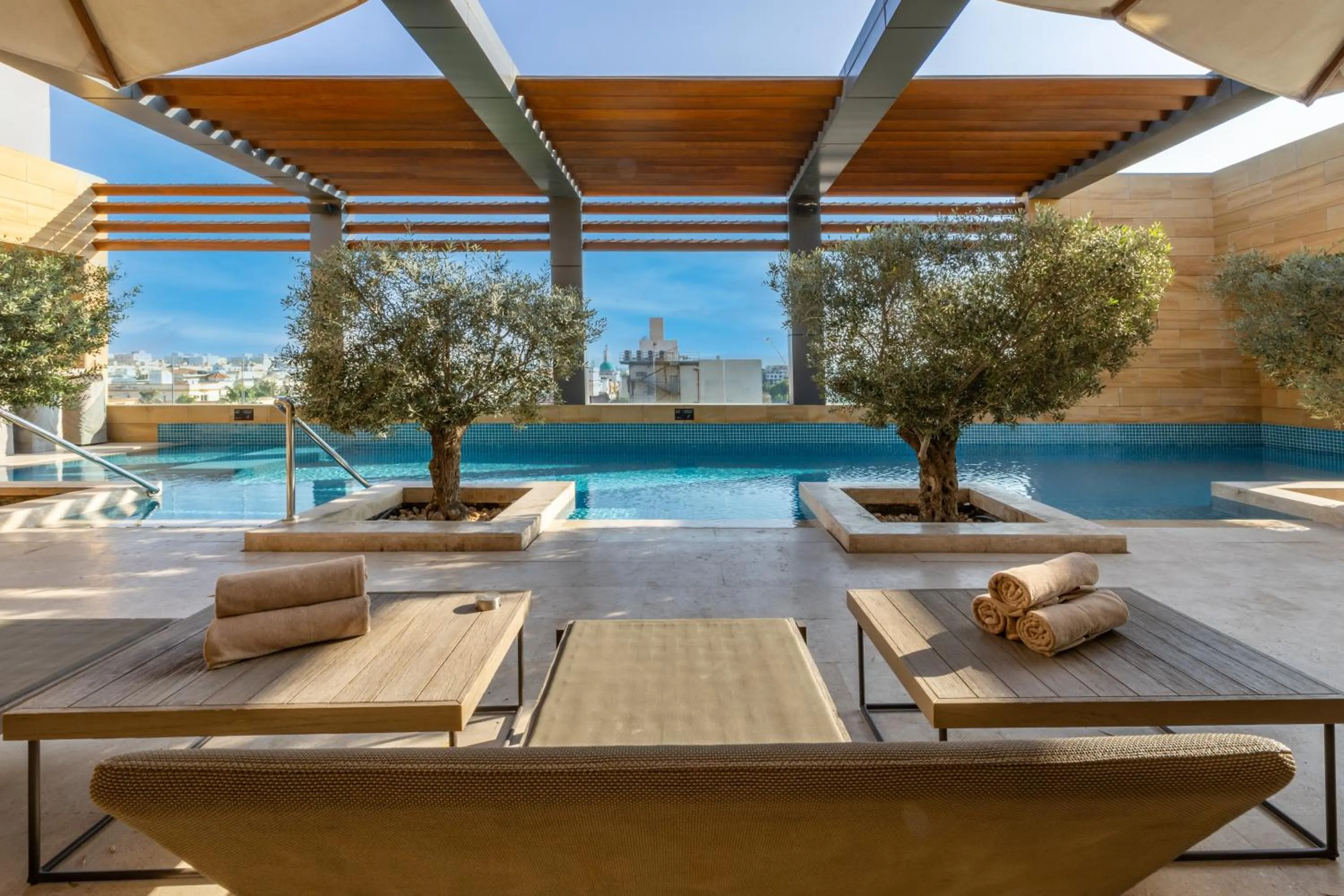 Swimming pool in SHIRVAN Hotel City Yard Jeddah