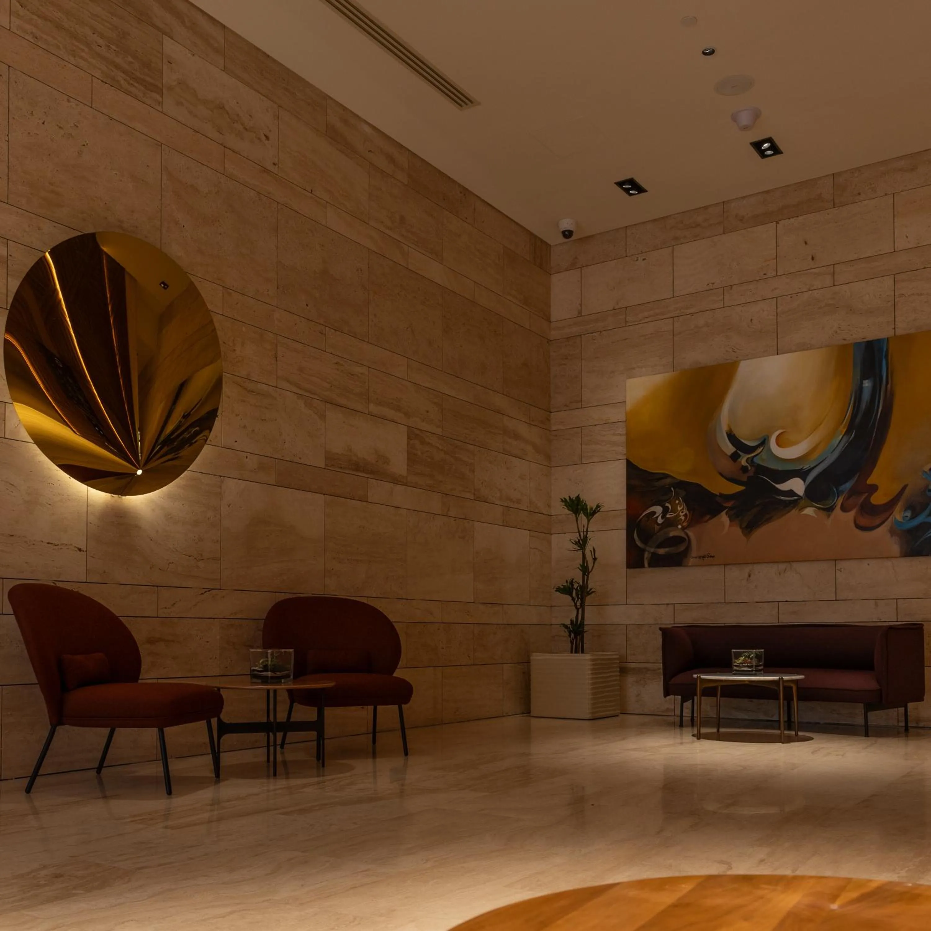 Decorative detail in SHIRVAN Hotel City Yard Jeddah