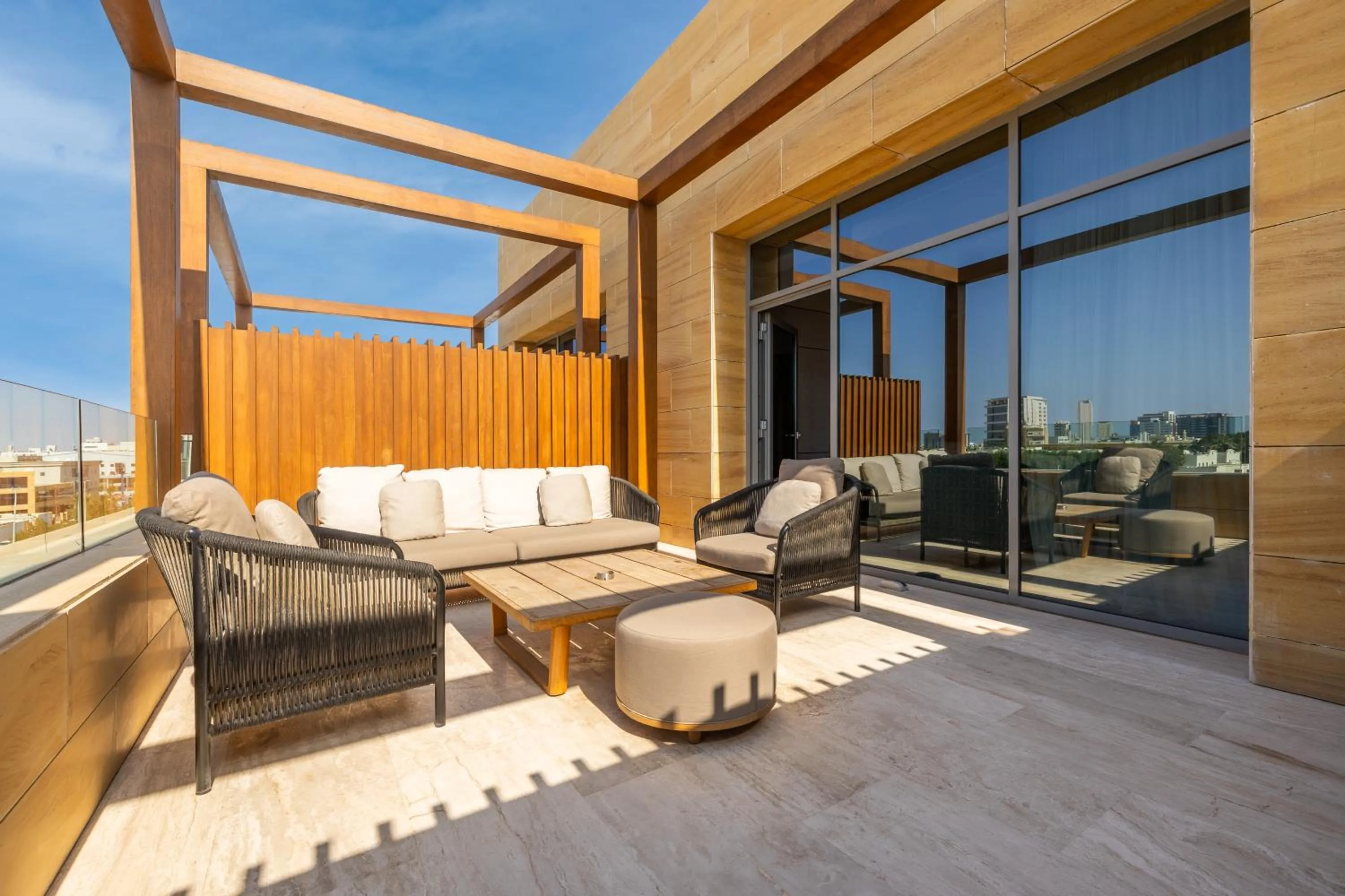 Balcony/Terrace in SHIRVAN Hotel City Yard Jeddah