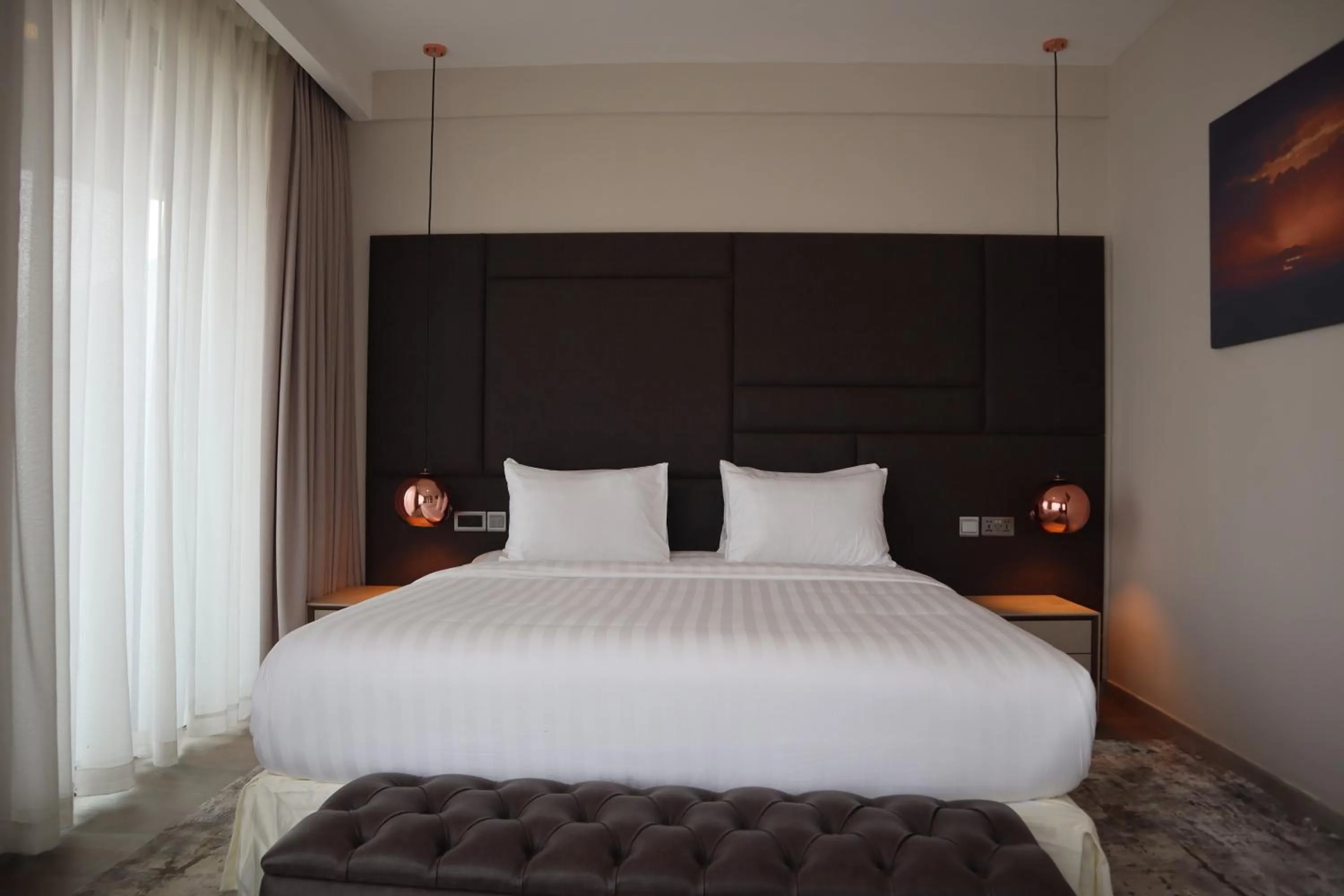 Bed in The Curve by the Park Apartments