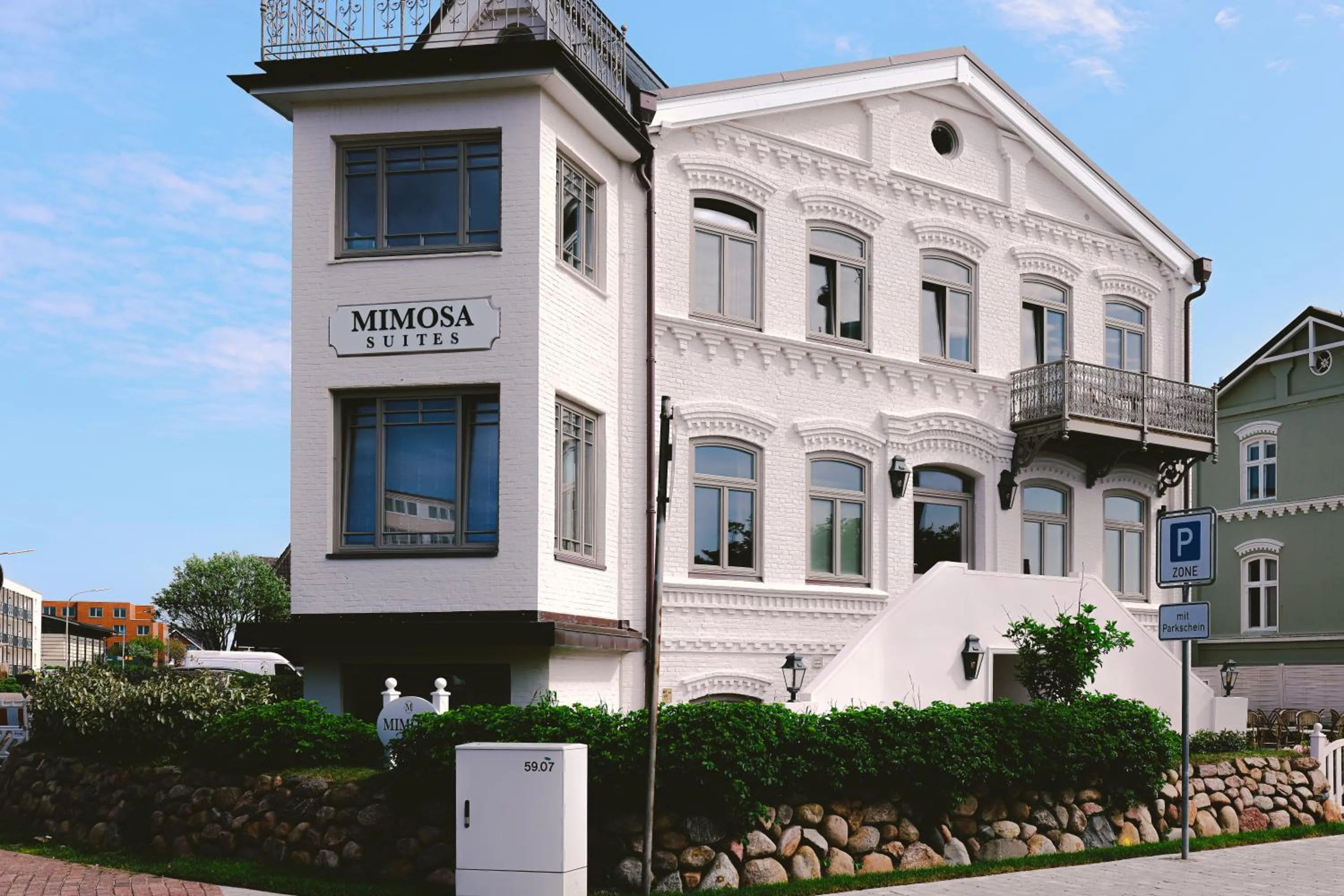 Property building in Mimosa Suites