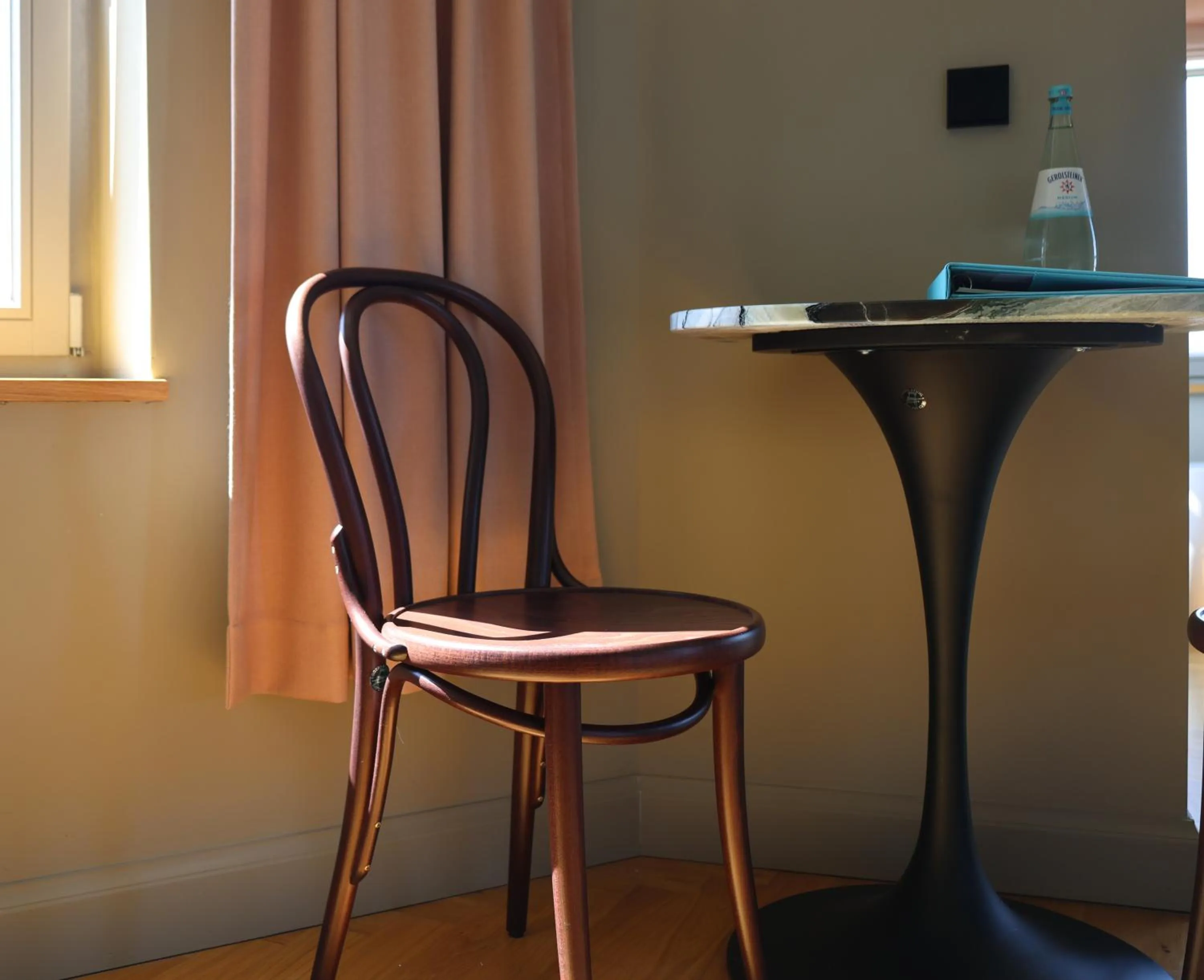 Seating area in Mimosa Suites