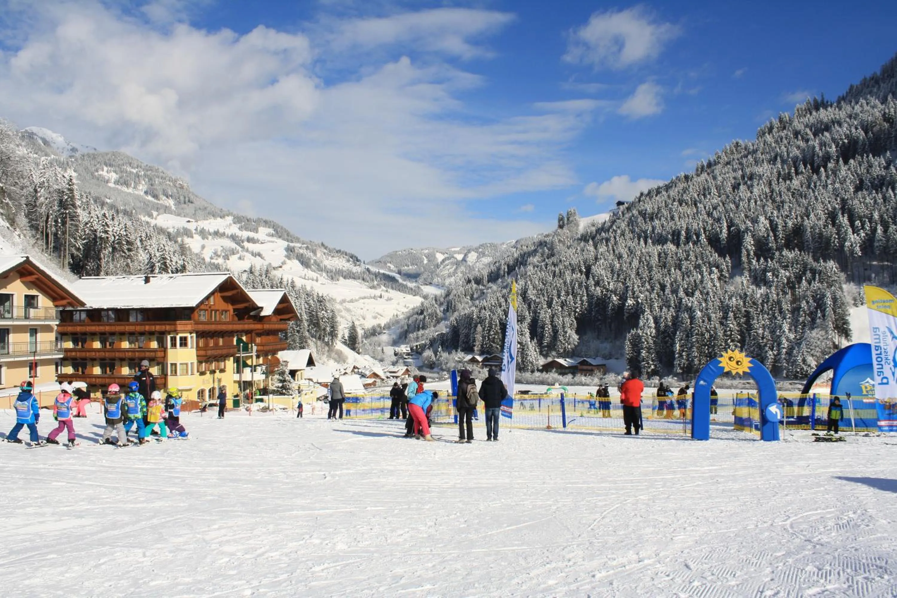 Natural landscape in Hotel Kristall