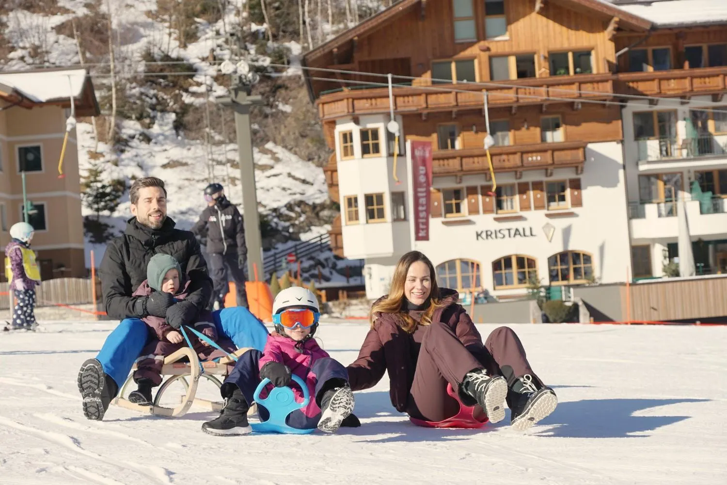 Property building in Hotel Kristall