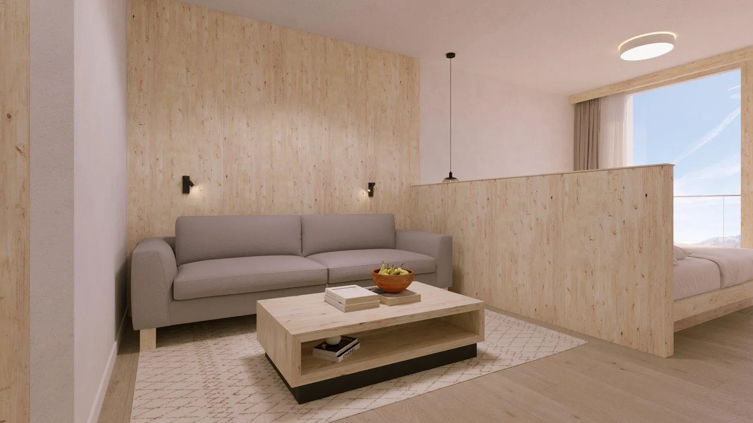 Photo of the whole room in Hotel Kristall