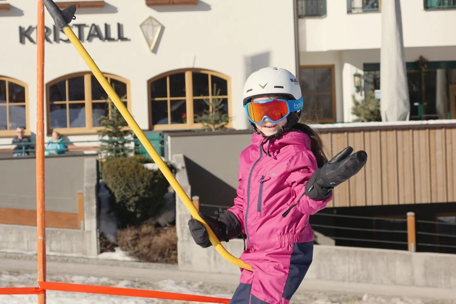 Off site in Hotel Kristall