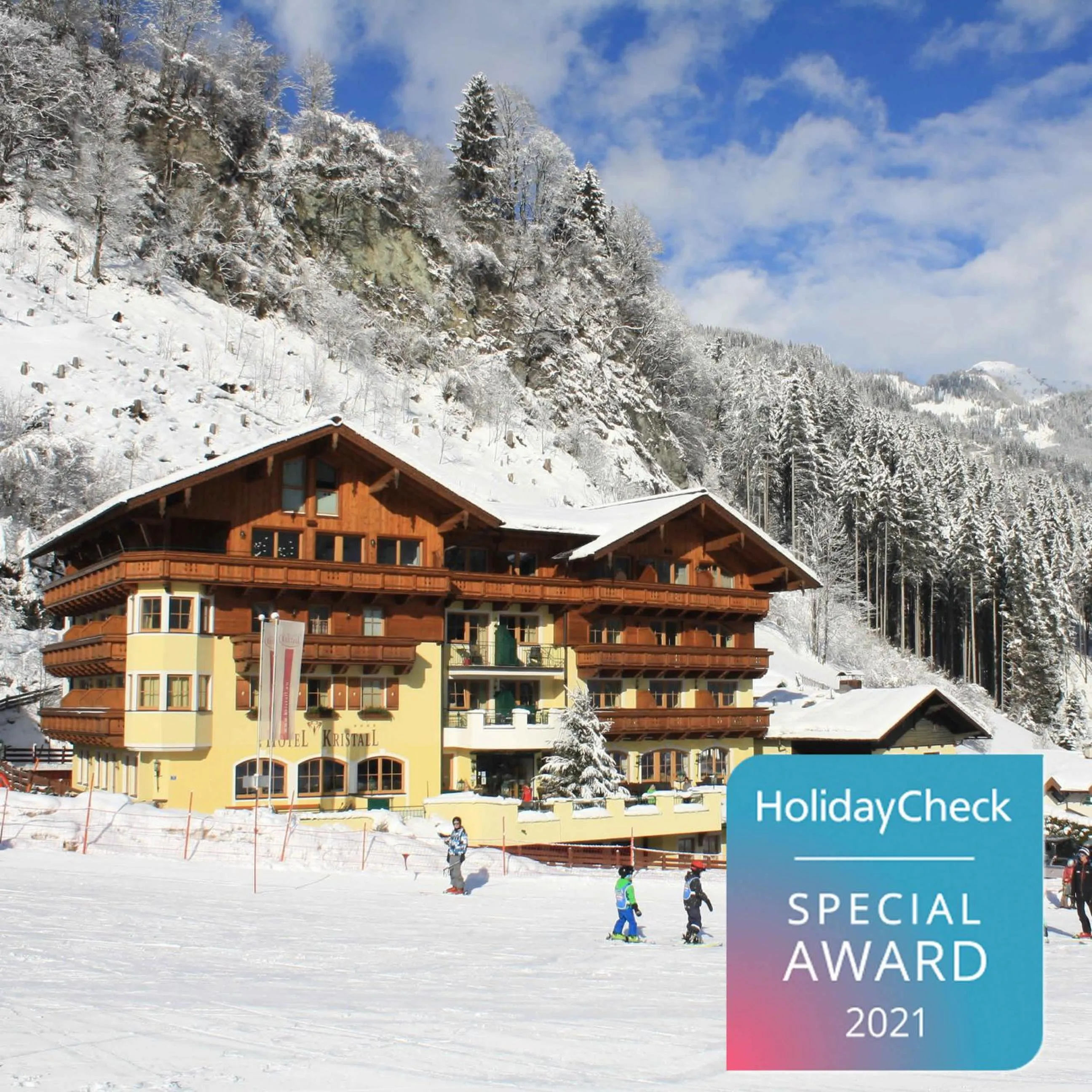 Property building in Hotel Kristall