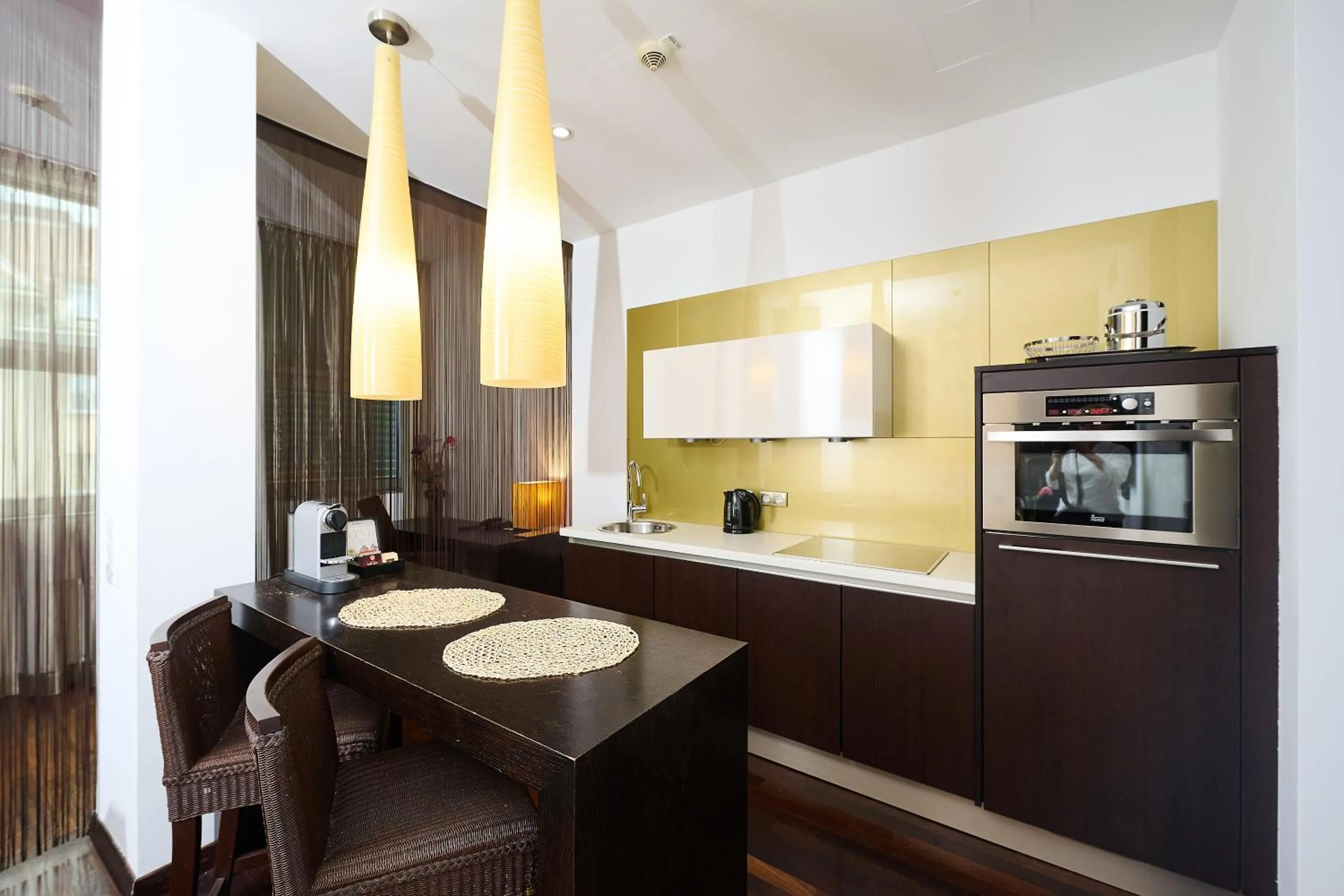 Kitchen or kitchenette in MyPlace Premium Apartments