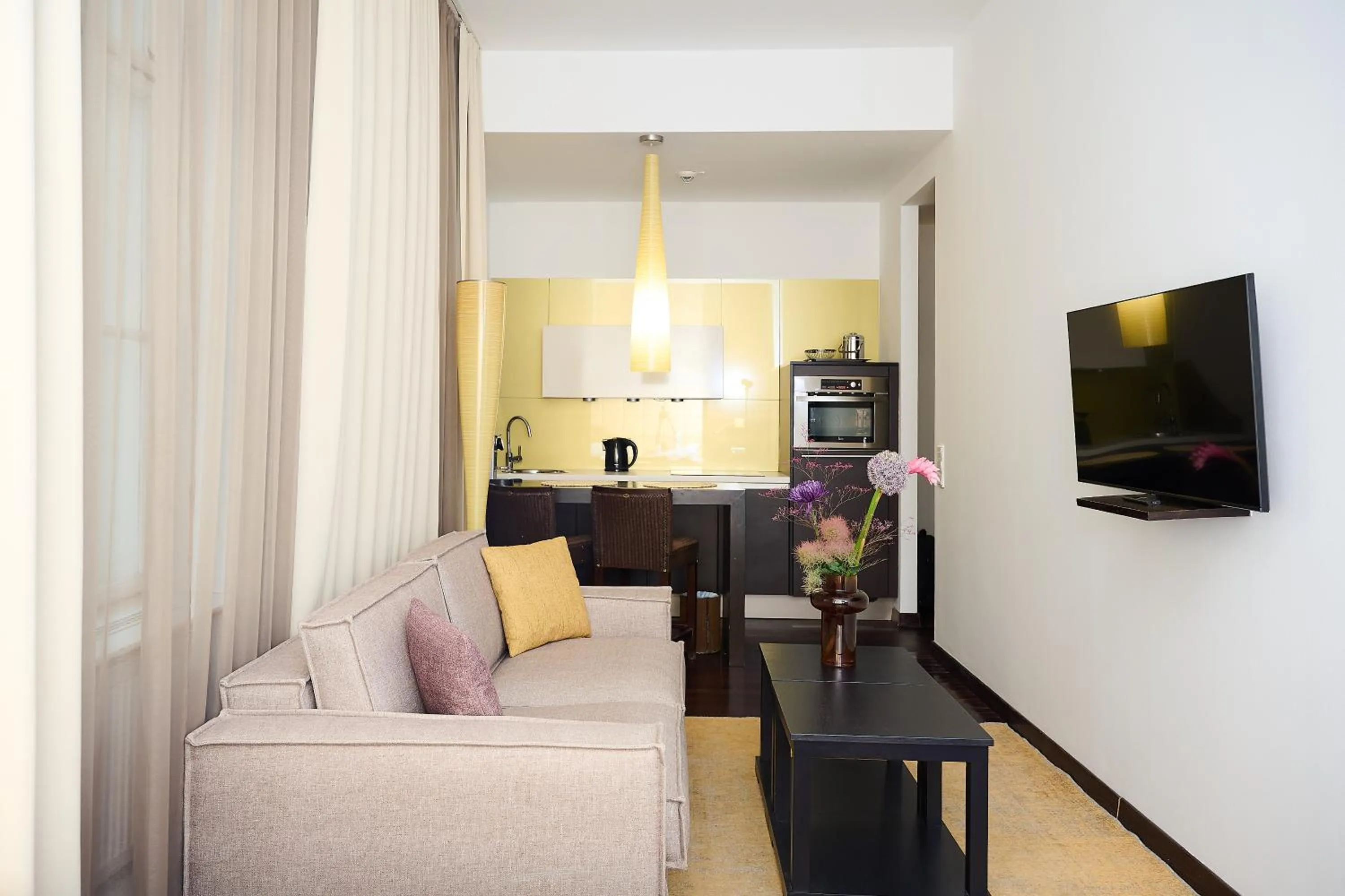 TV and multimedia in MyPlace Premium Apartments