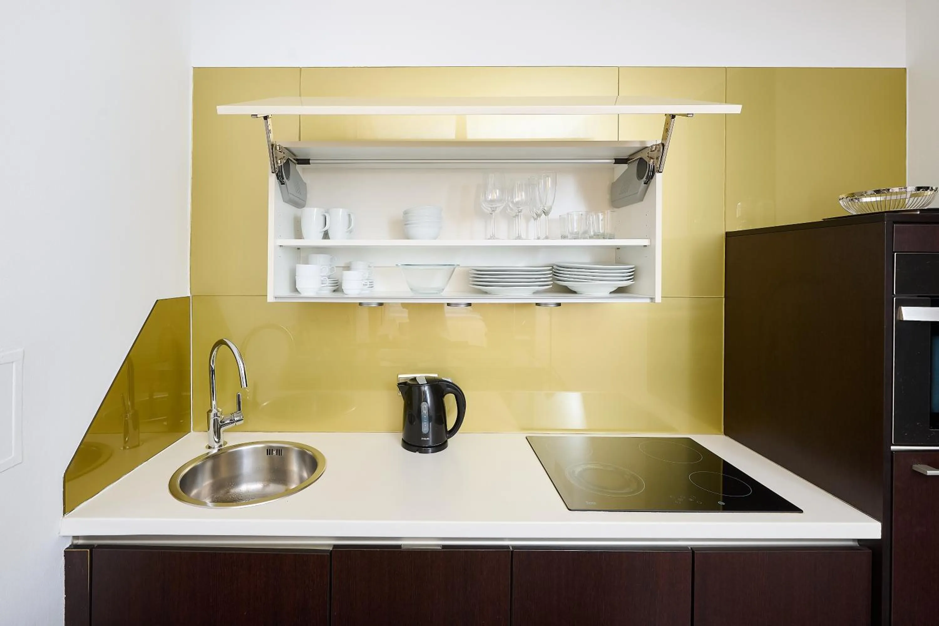 Kitchen or kitchenette in MyPlace Premium Apartments