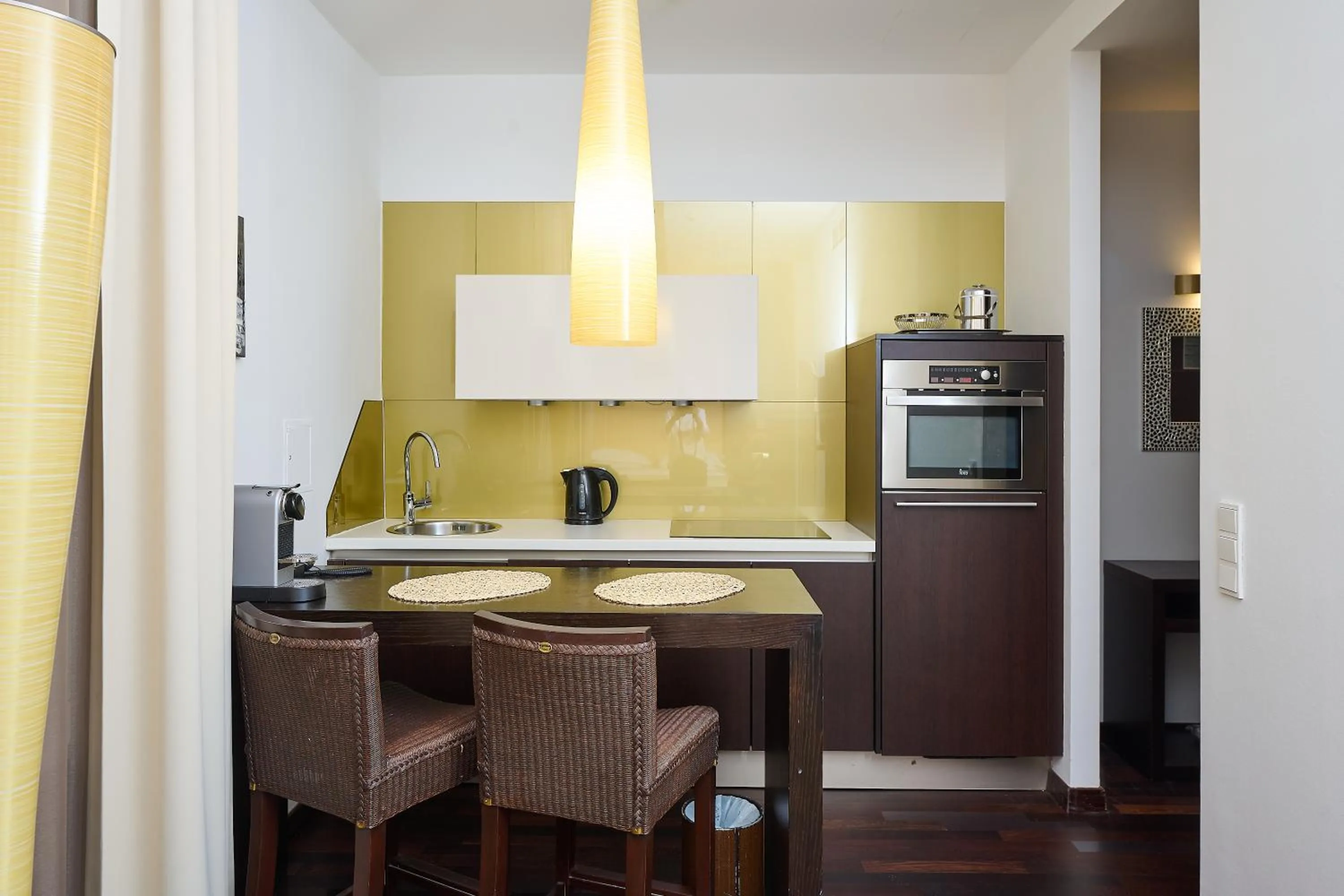 Kitchen or kitchenette in MyPlace Premium Apartments