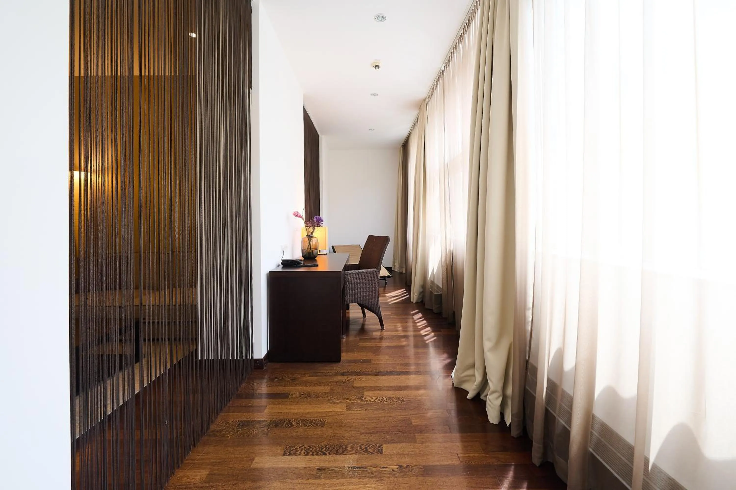 Inner courtyard view in MyPlace Premium Apartments