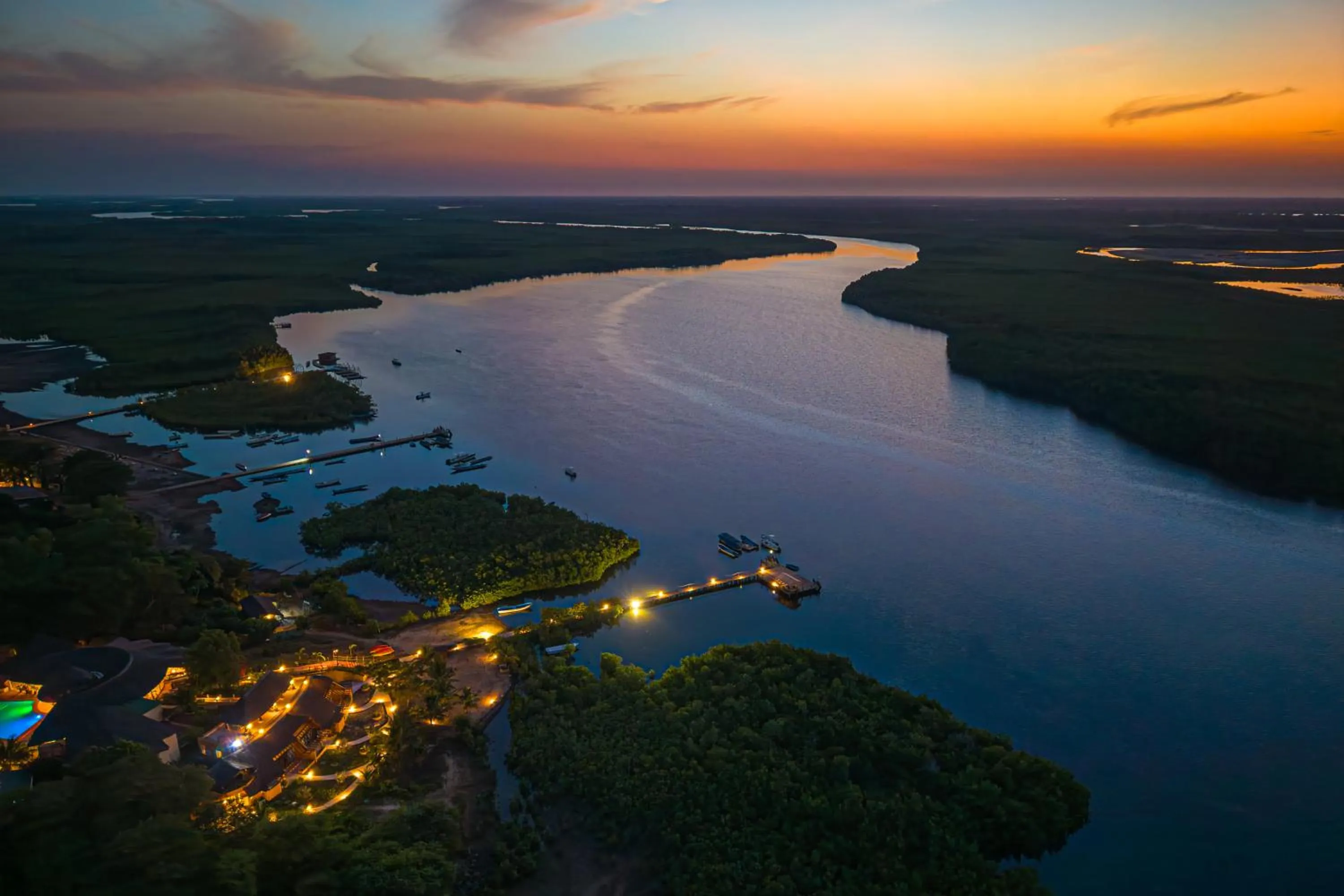 Property building in Keur Saloum Resort