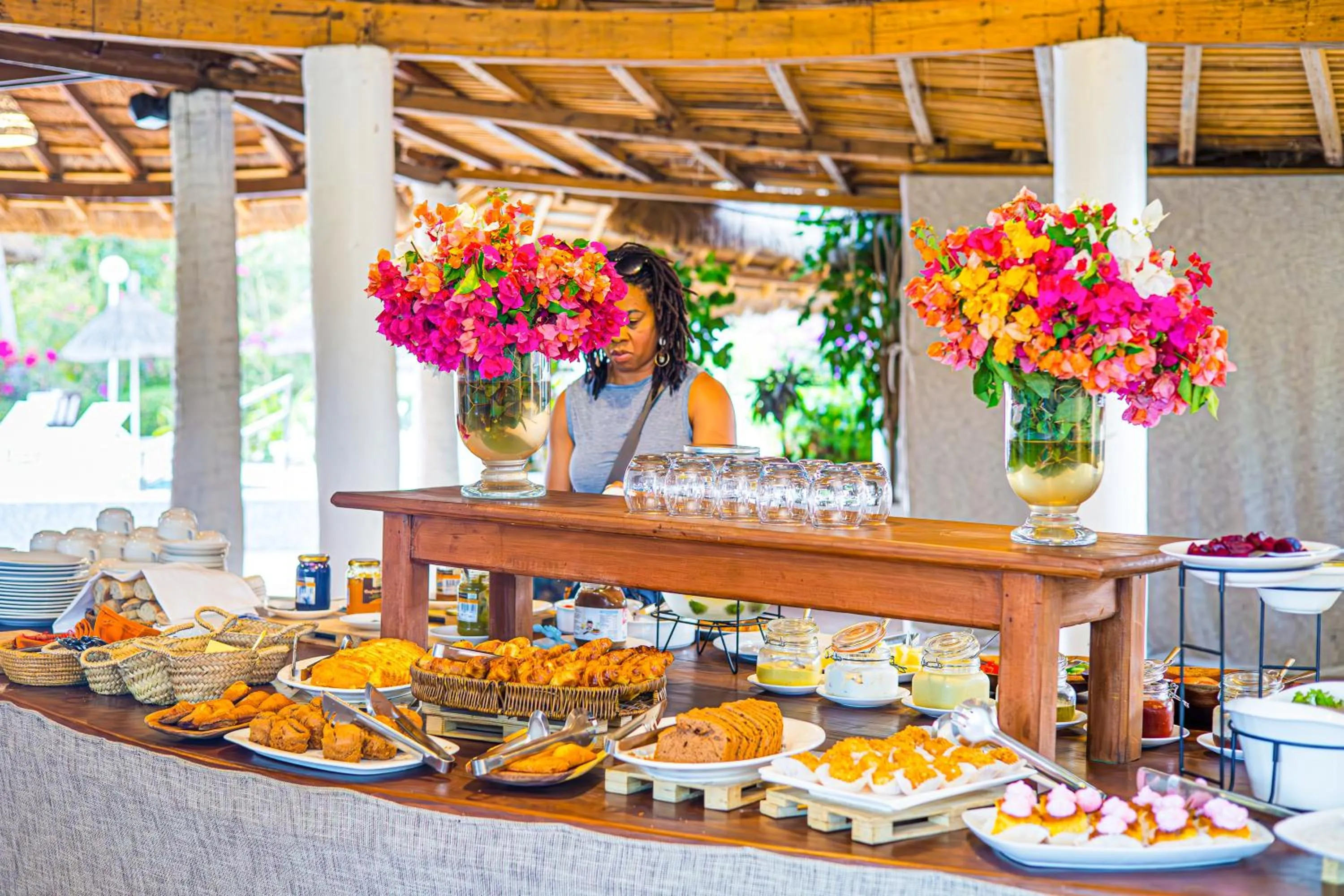 Breakfast in Keur Saloum Resort