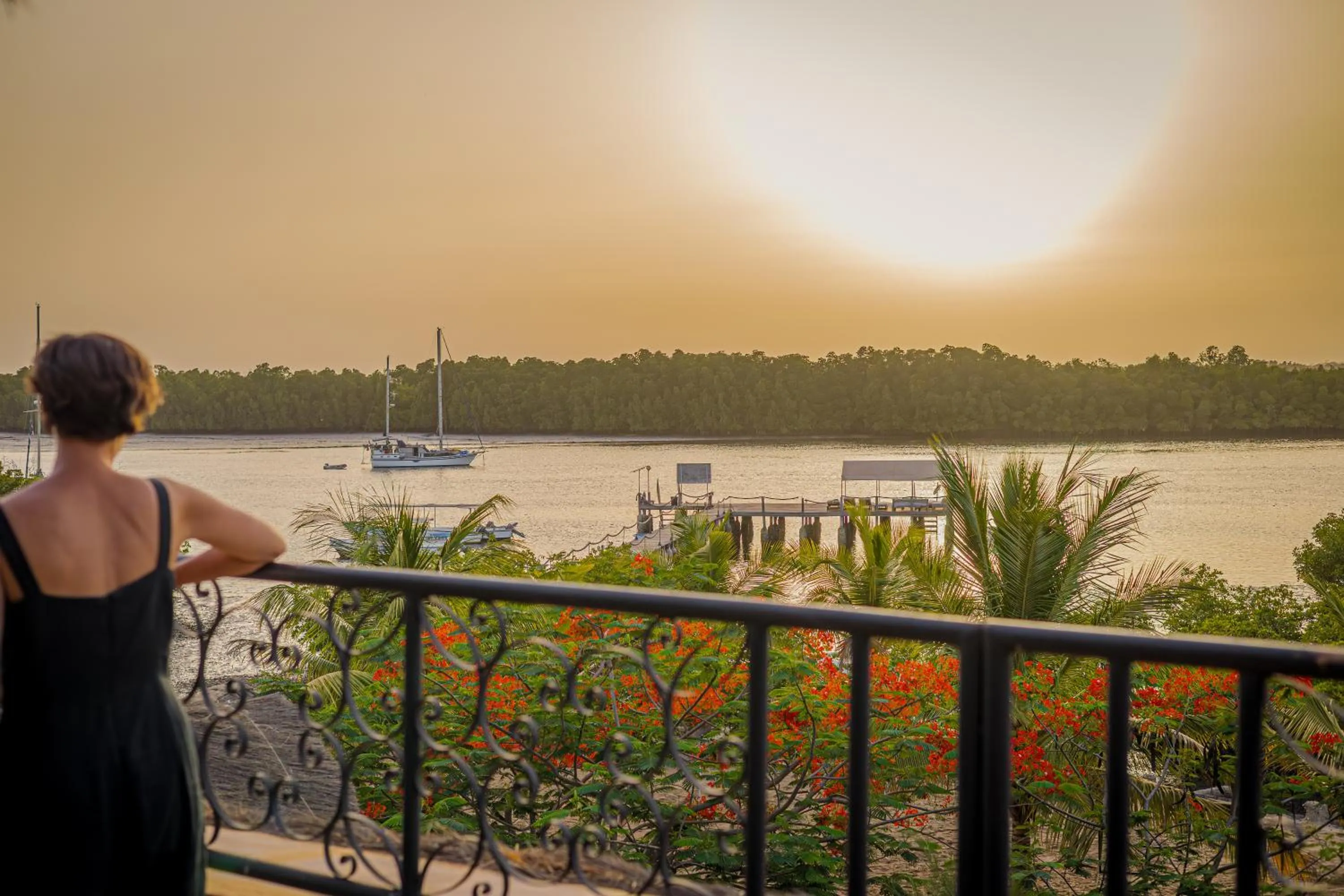 River view in Keur Saloum Resort