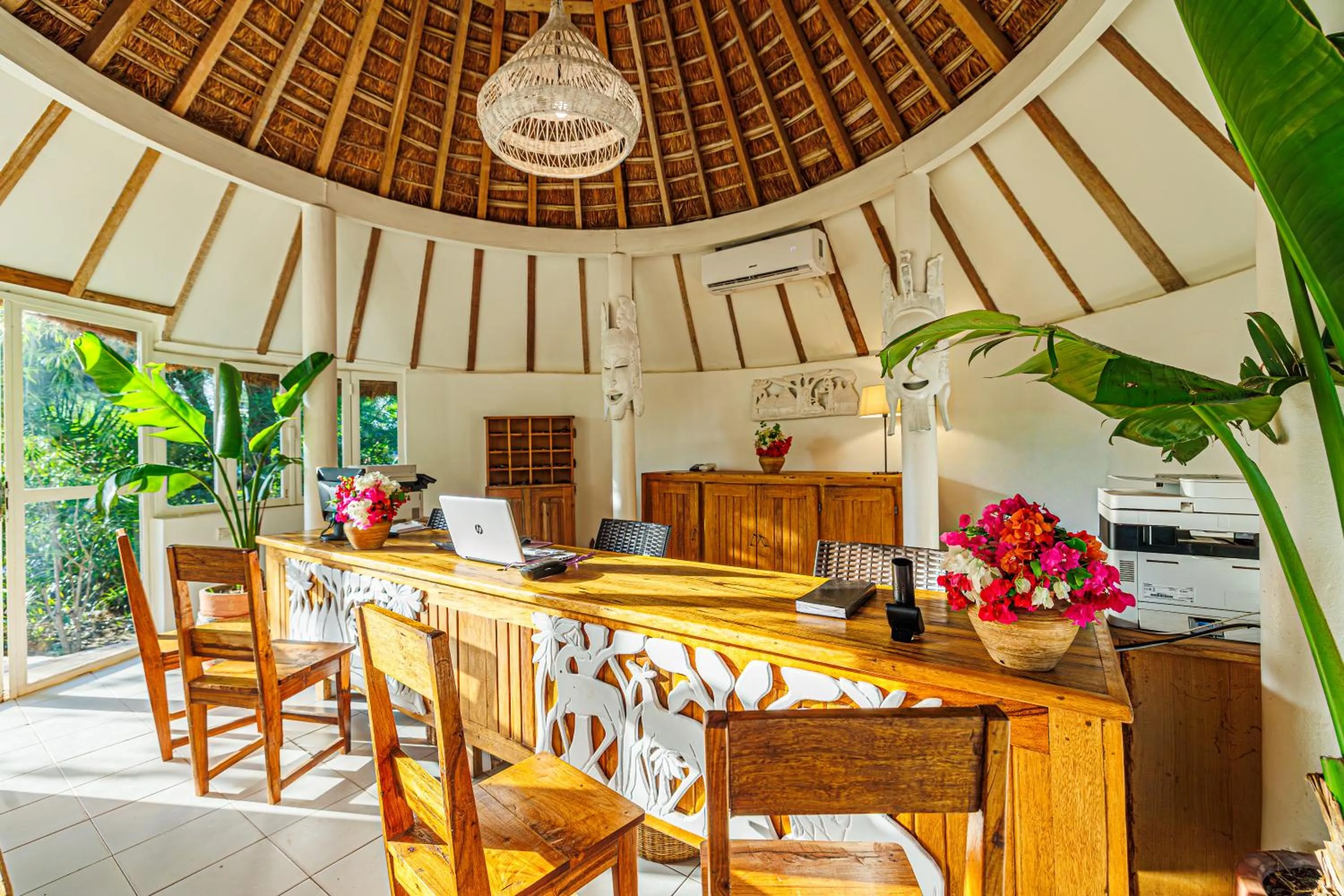 Lobby or reception in Keur Saloum Resort