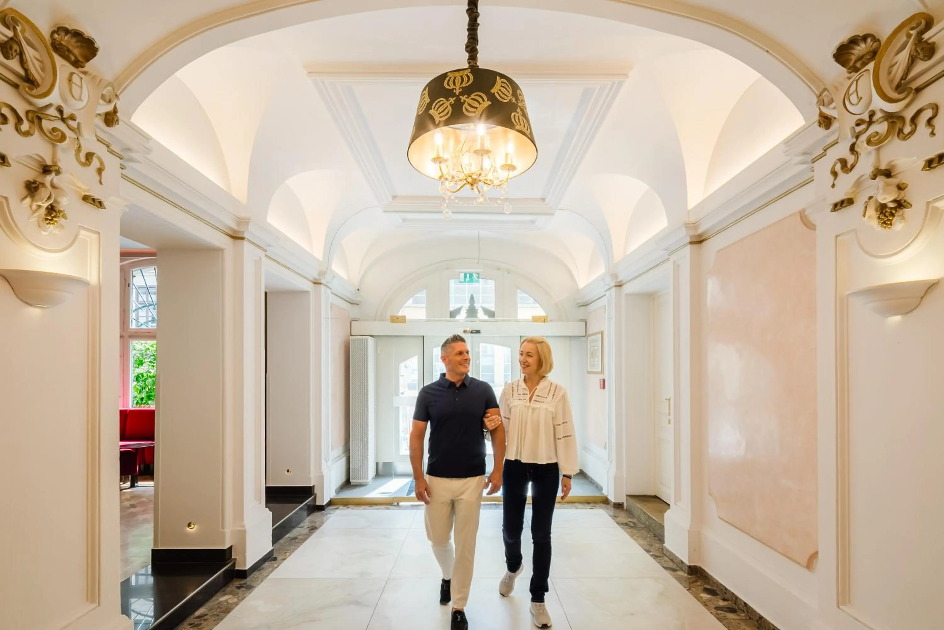 Lobby or reception in Hotel Josefshof am Rathaus