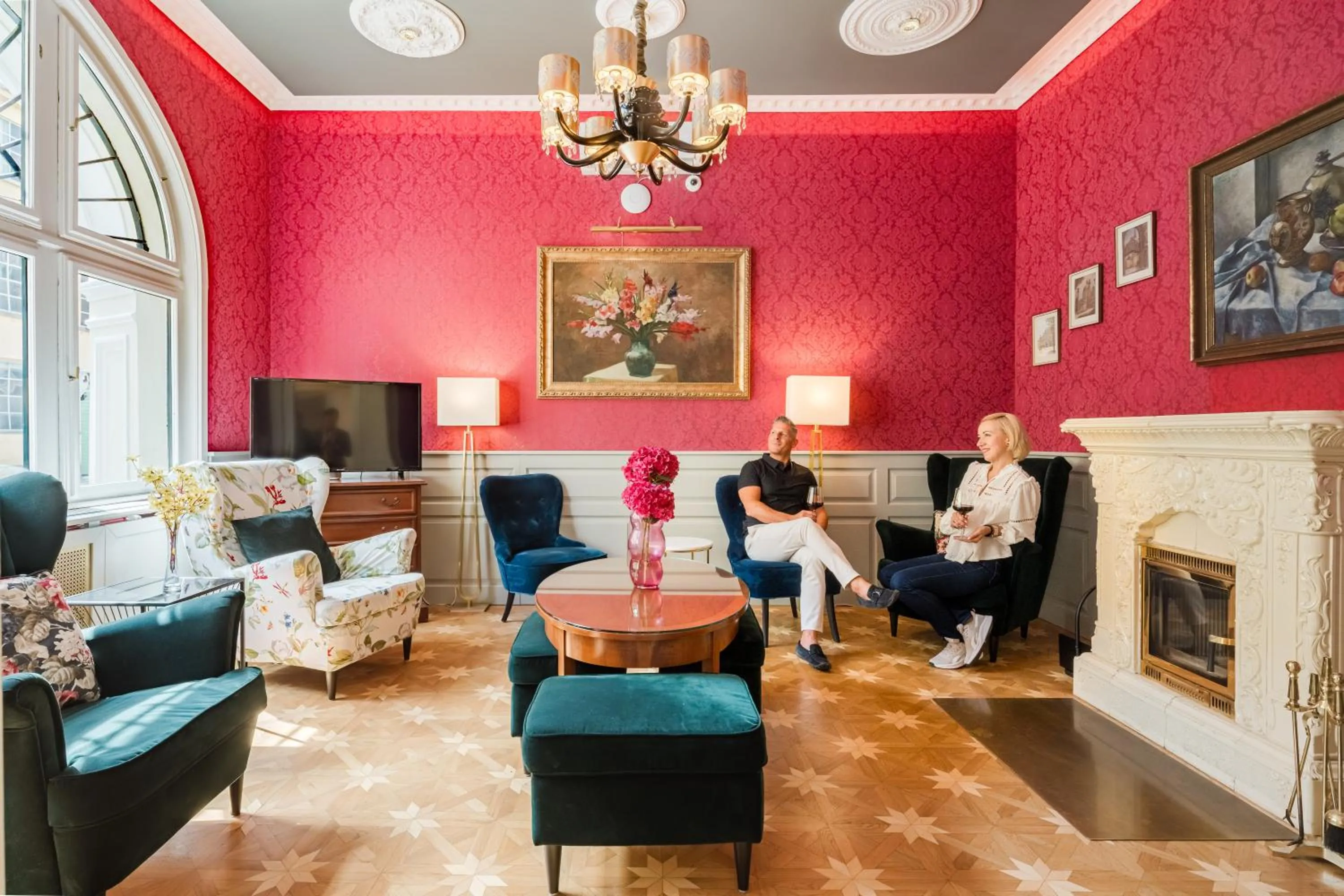 Lounge or bar in Hotel Josefshof am Rathaus