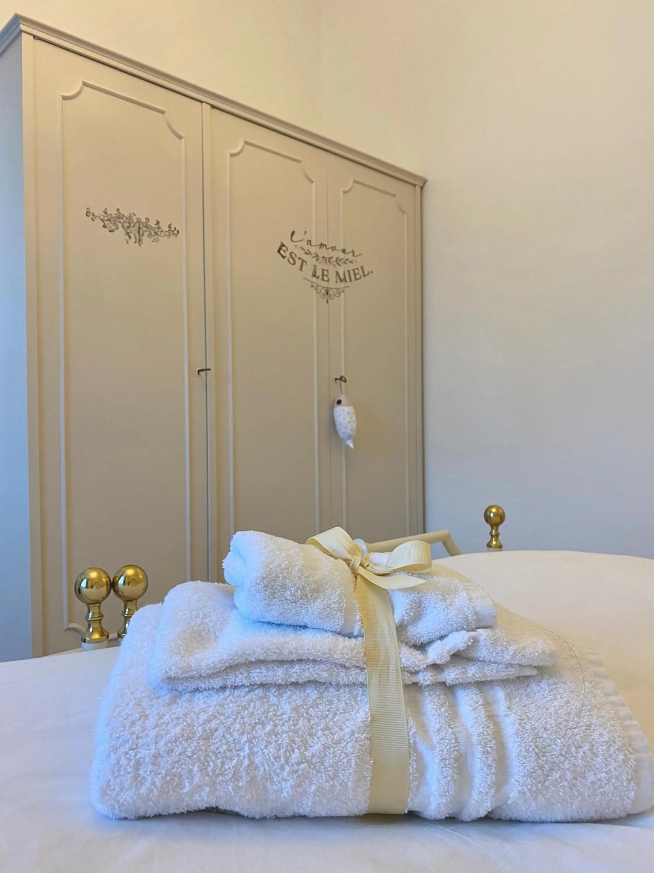 Bed in I Maestri B&B