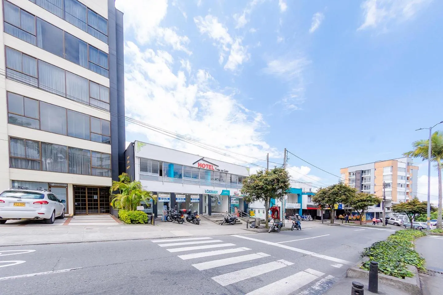 Facade/entrance in Ayenda Portal del Cable