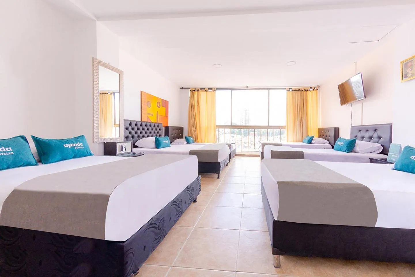 Bed in Ayenda Portal del Cable