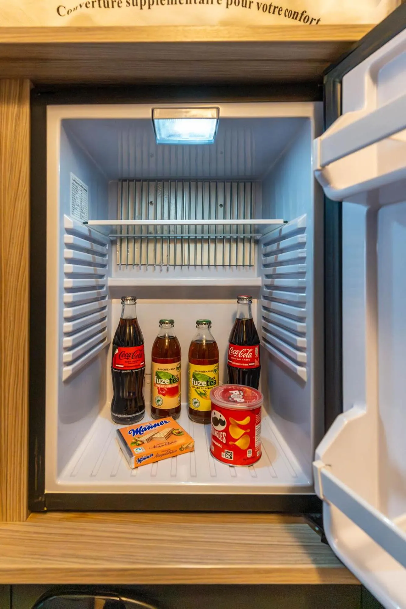 minibar in Mercure Salzburg City