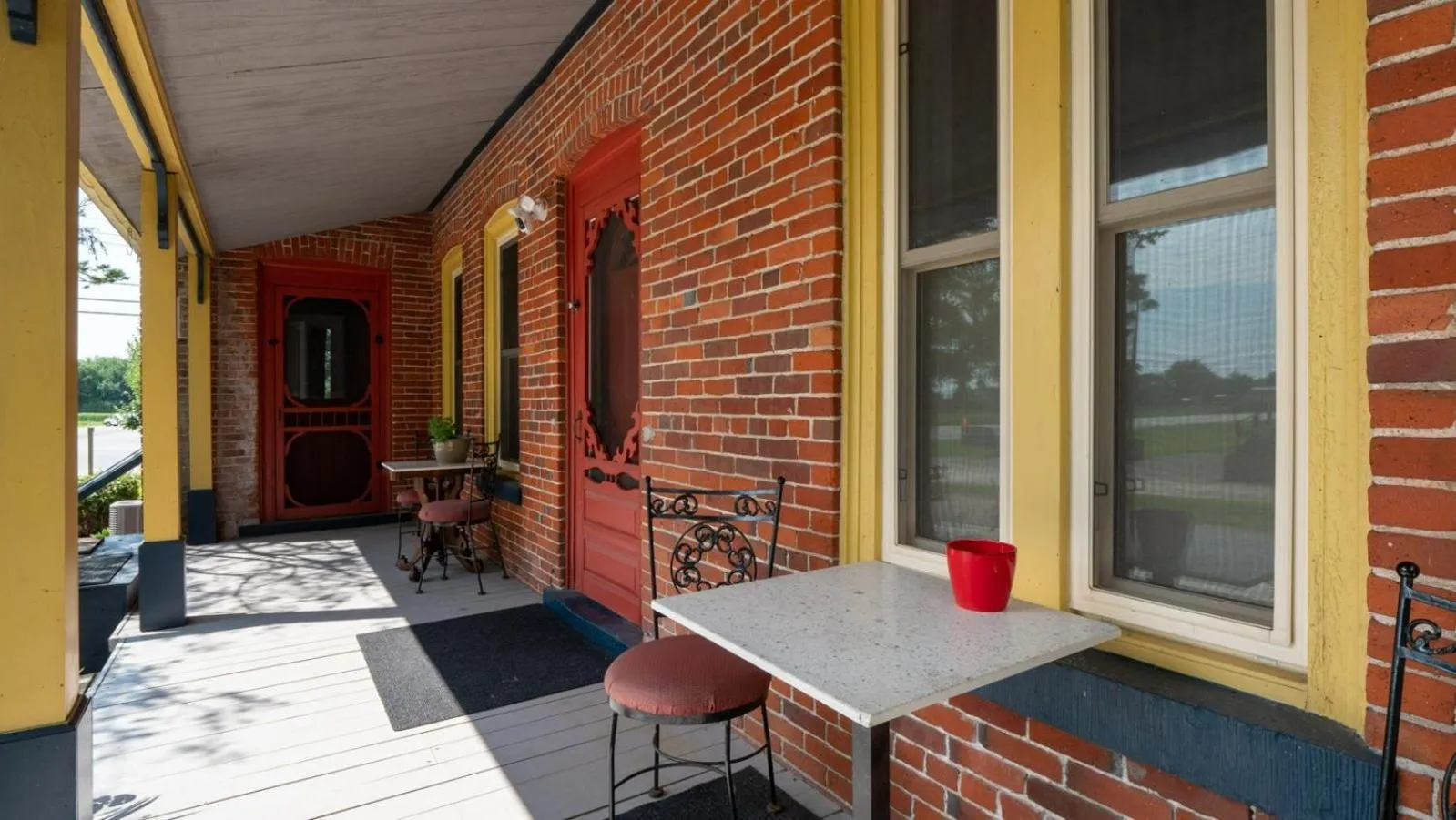 Patio in The Woodbridge House