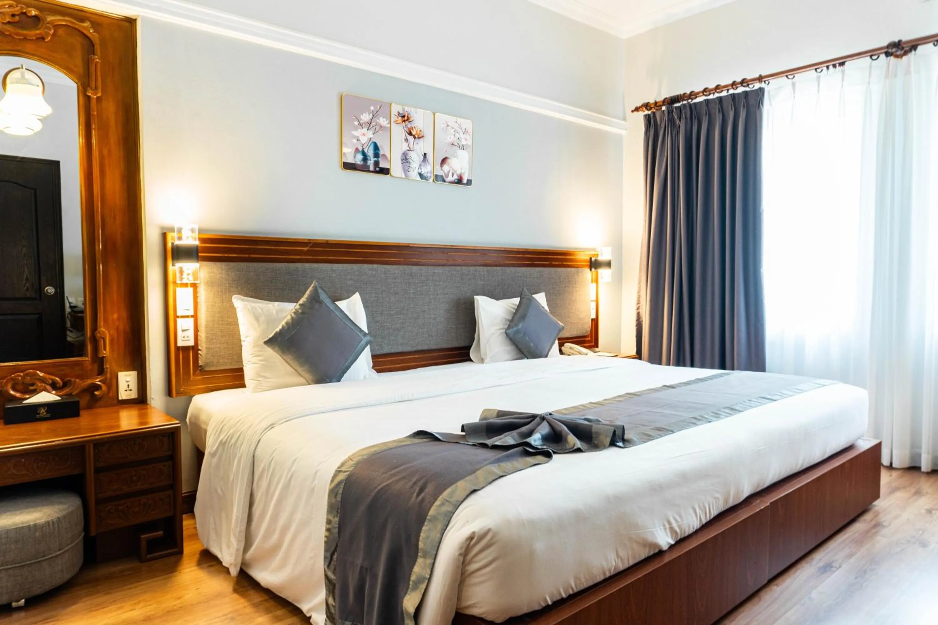 Bed in Royal Hotel Saigon