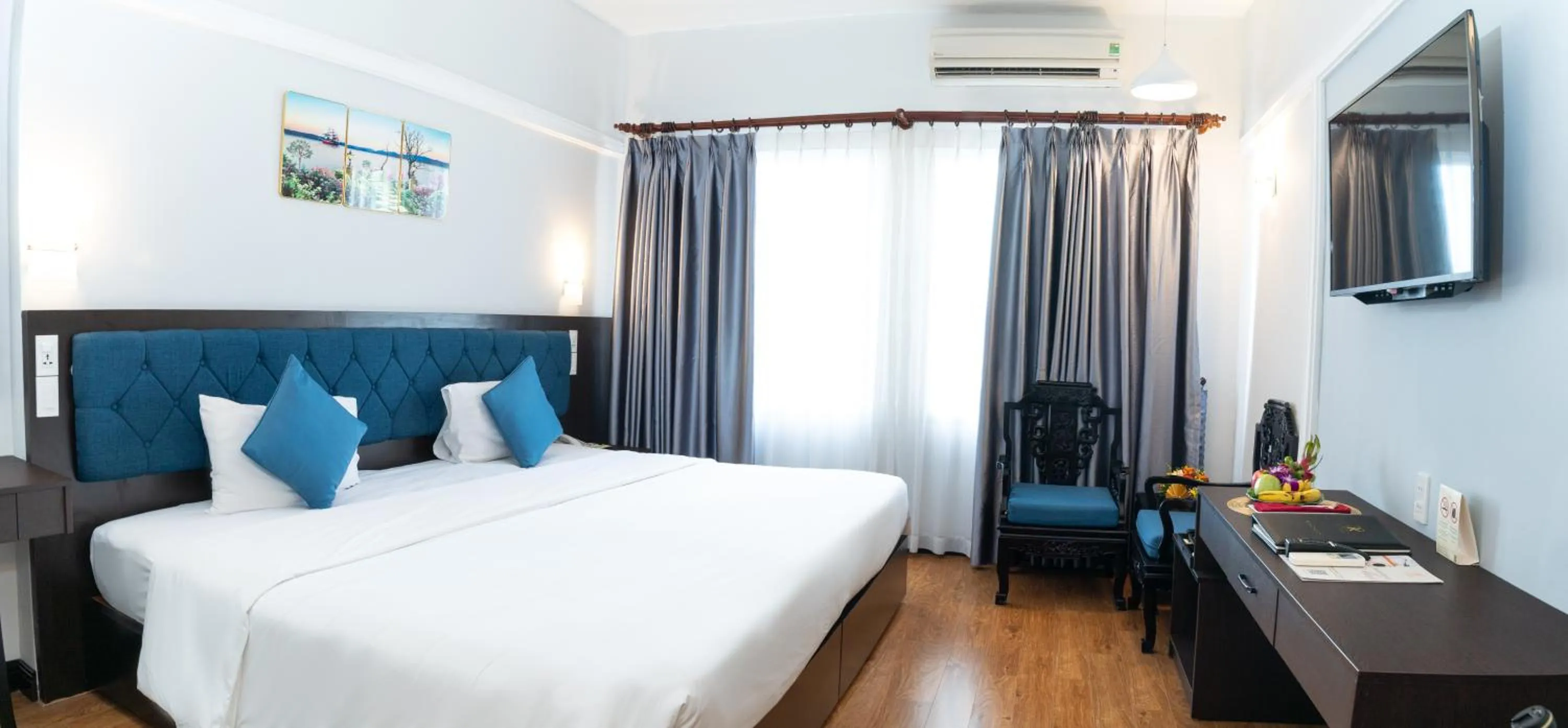 Bed in Royal Hotel Saigon