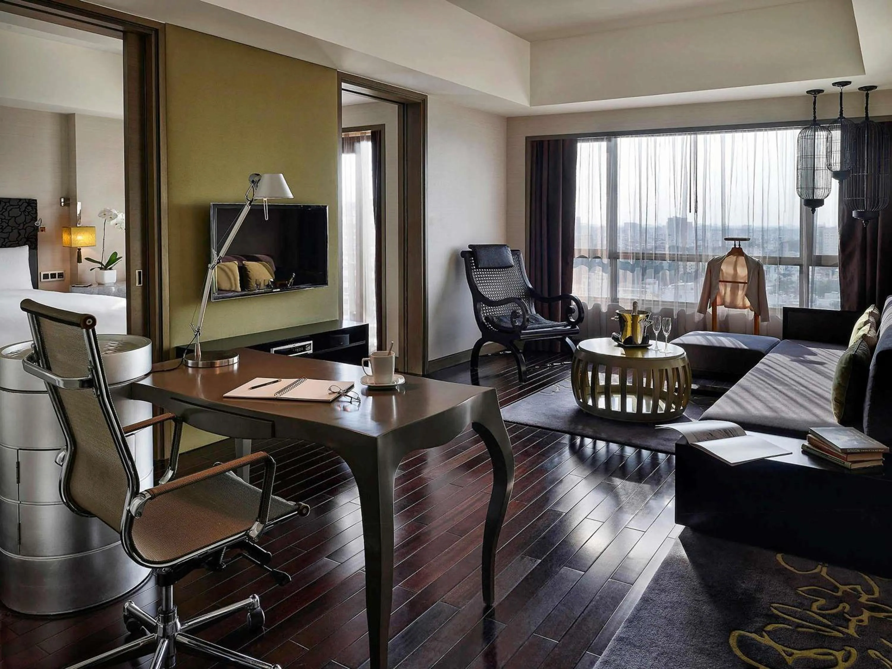 Bedroom in Sofitel Saigon Plaza