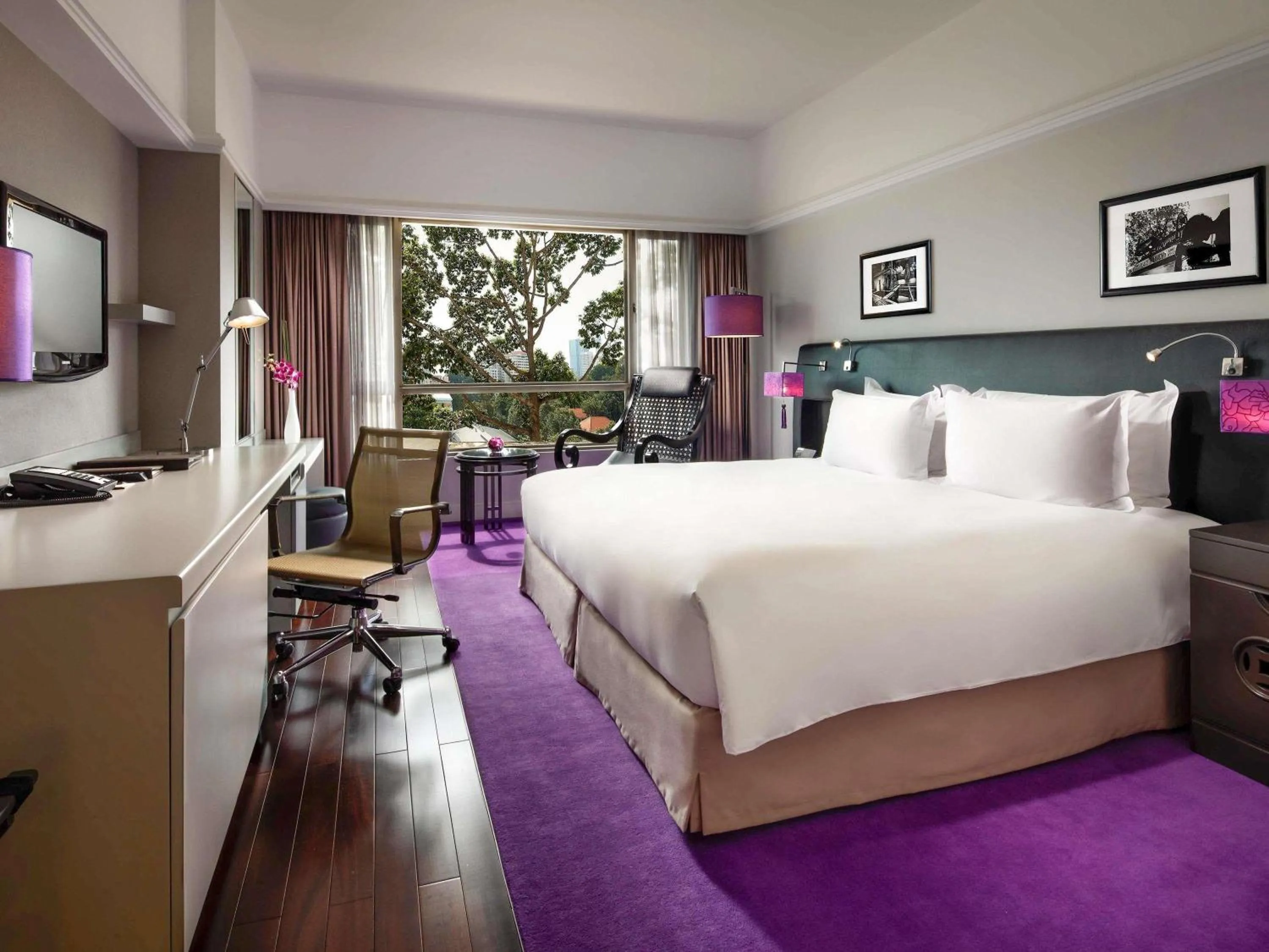 Bedroom, Bed in Sofitel Saigon Plaza