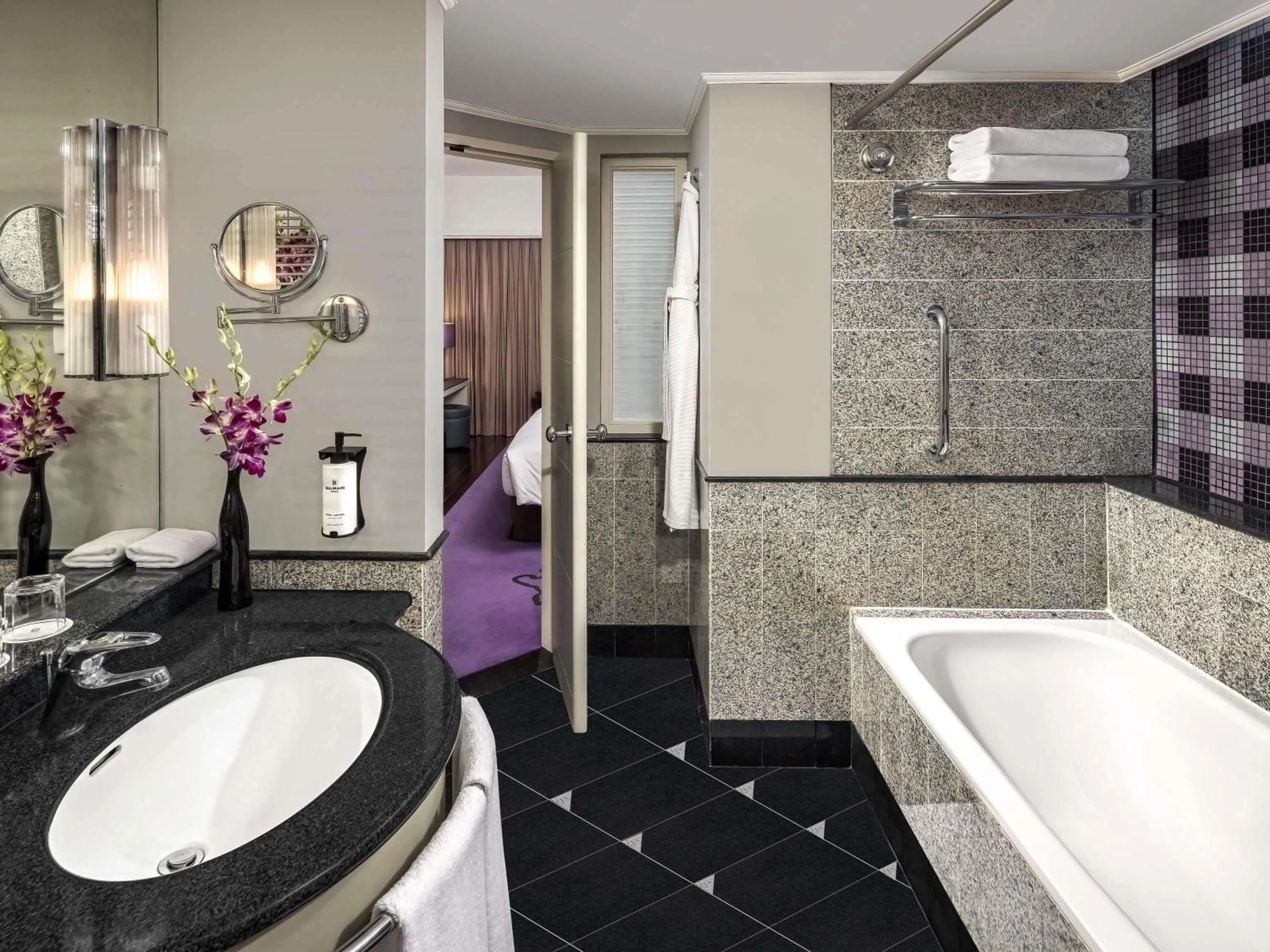 Bedroom in Sofitel Saigon Plaza