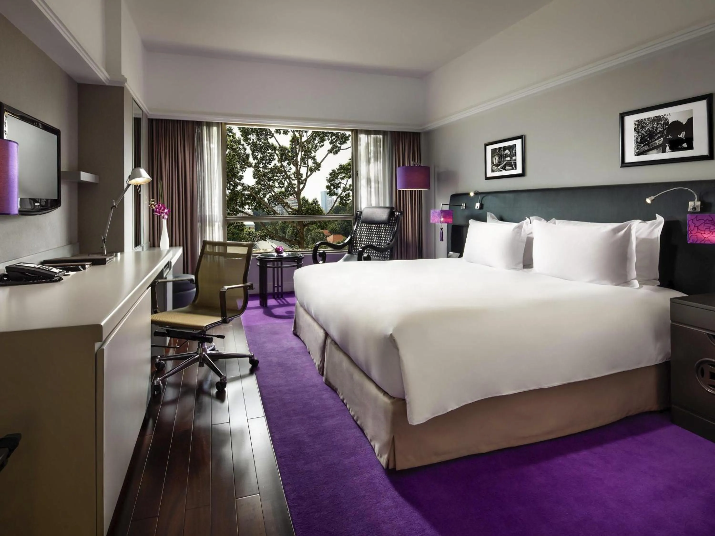 Bedroom, Bed in Sofitel Saigon Plaza