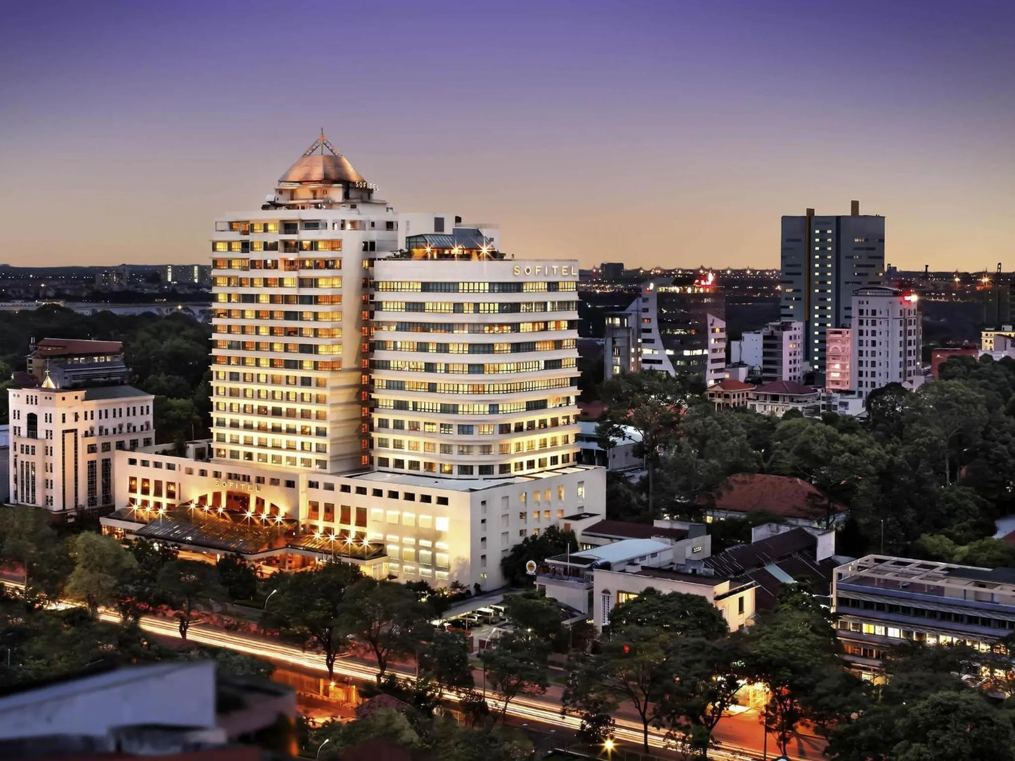 Property building in Sofitel Saigon Plaza