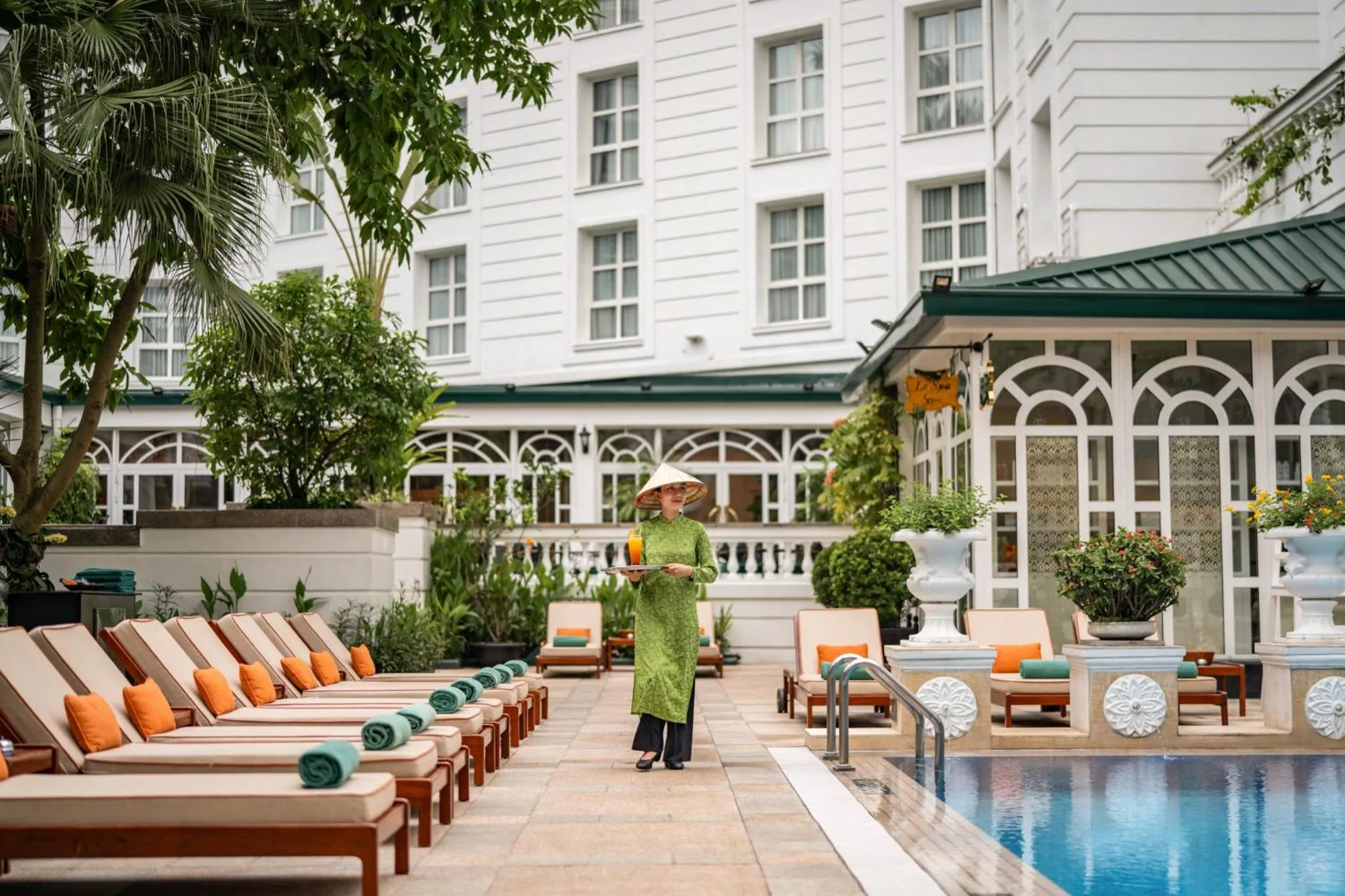 Staff in Sofitel Legend Metropole Hanoi