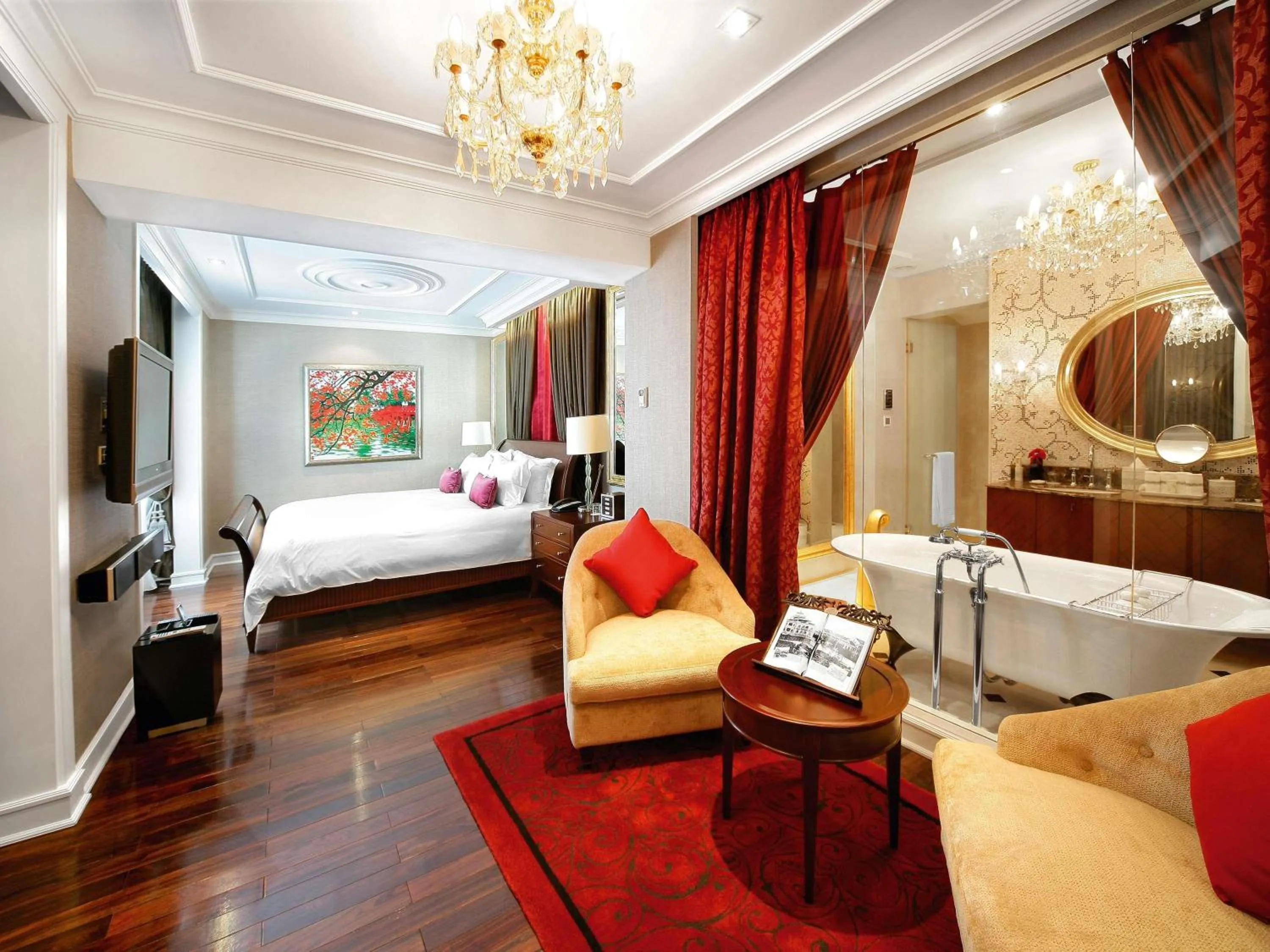 Photo of the whole room, Bed in Sofitel Legend Metropole Hanoi
