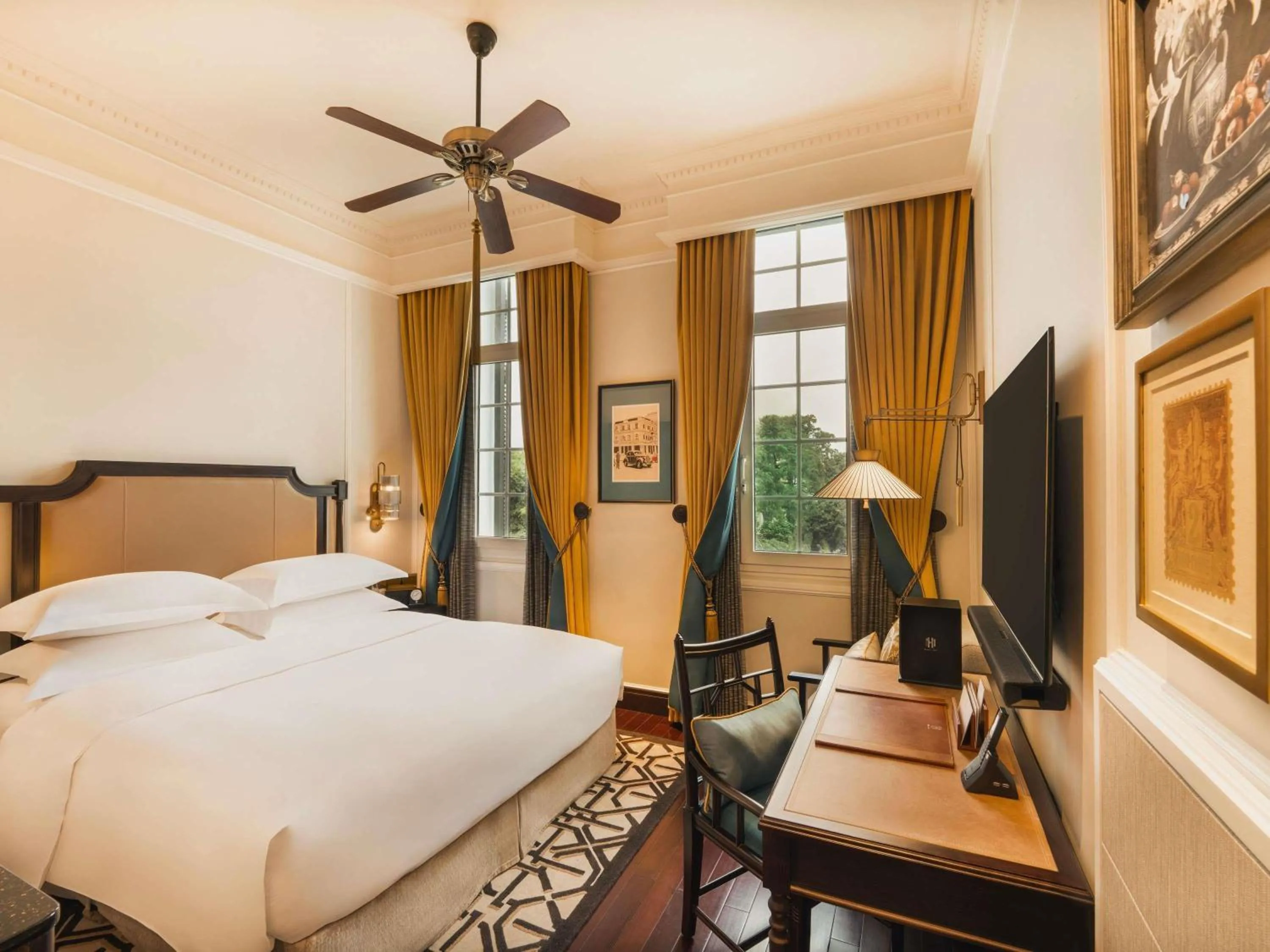 Bedroom, Bed in Sofitel Legend Metropole Hanoi