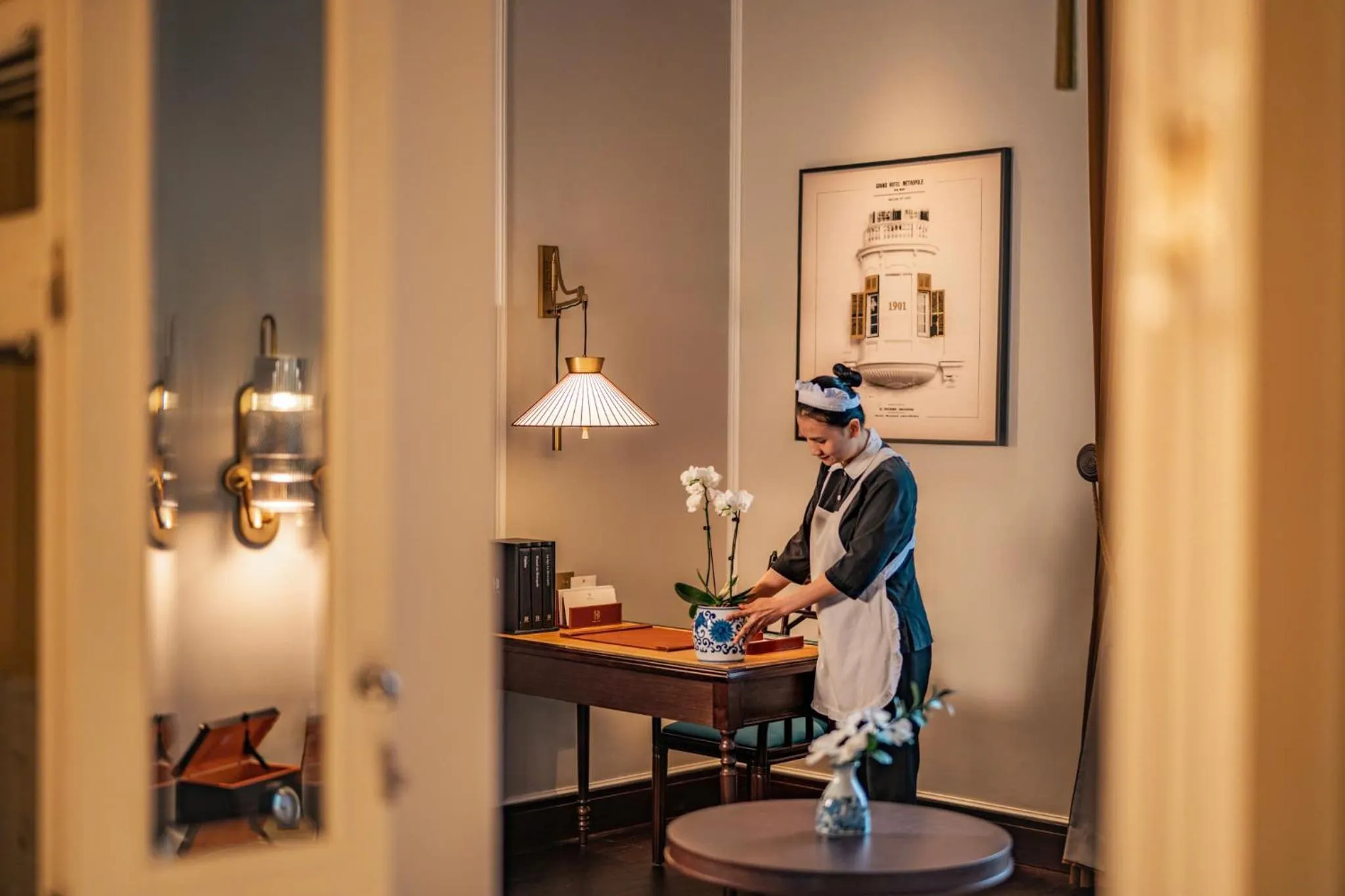 Bedroom in Sofitel Legend Metropole Hanoi