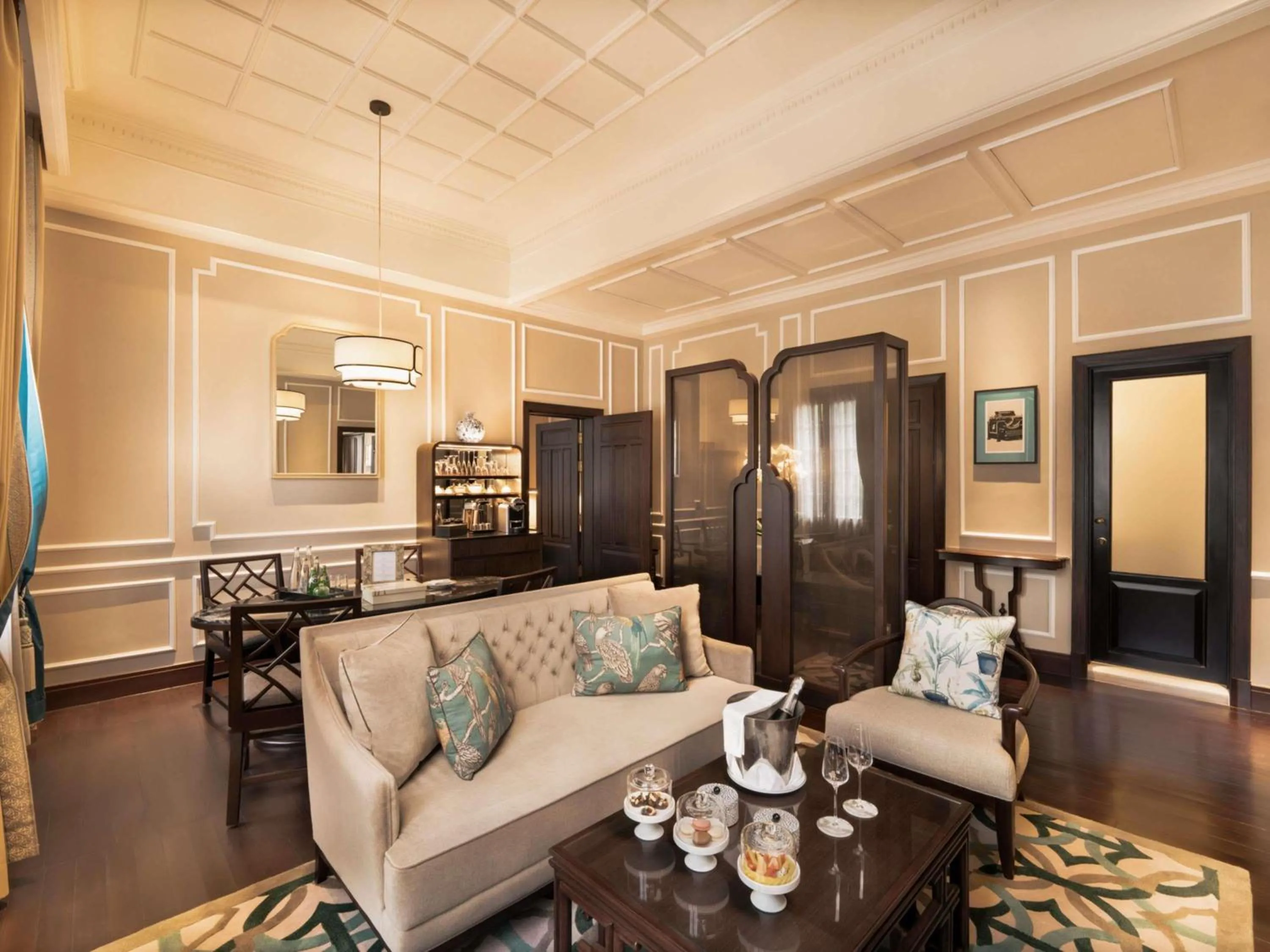 Bedroom in Sofitel Legend Metropole Hanoi