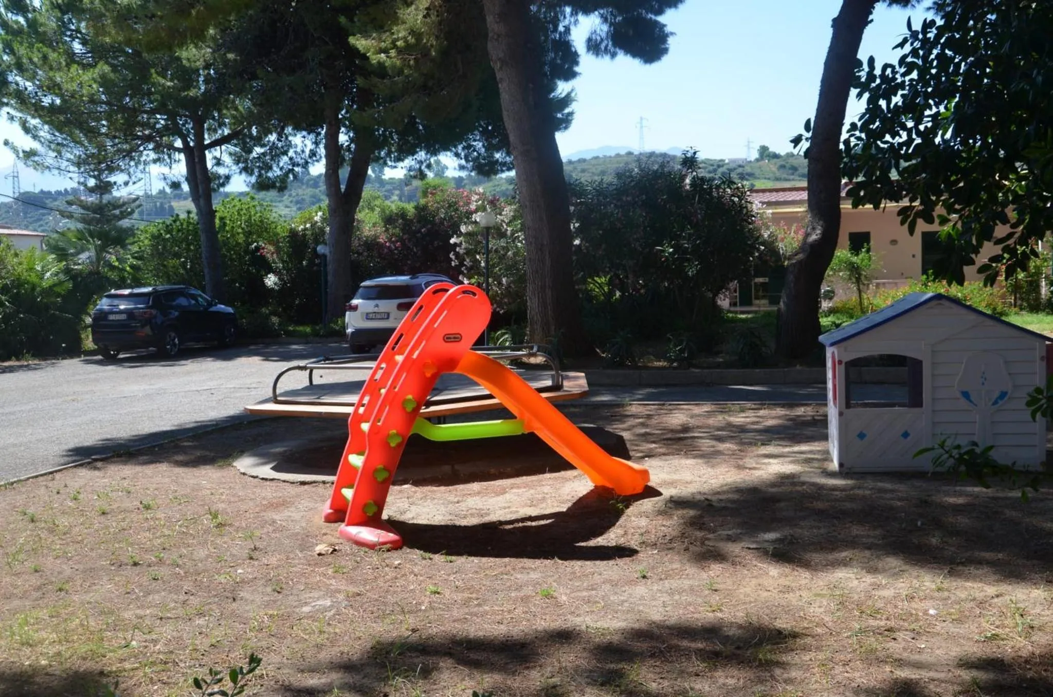 Children play ground in Villa Teti - Sicilia
