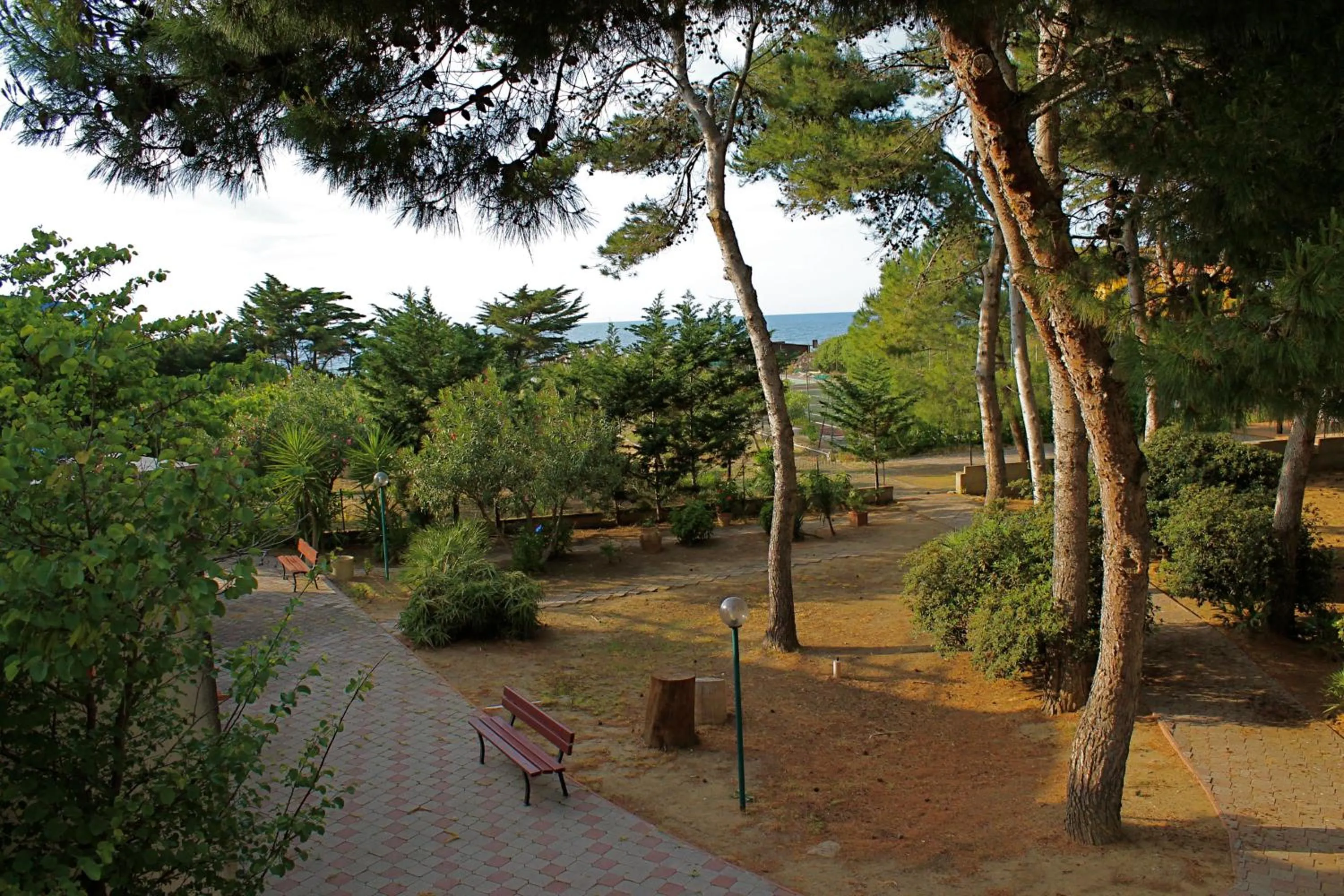 Garden view in Villa Teti - Sicilia