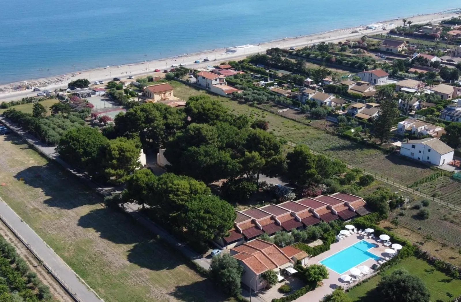 Sea view in Villa Teti - Sicilia