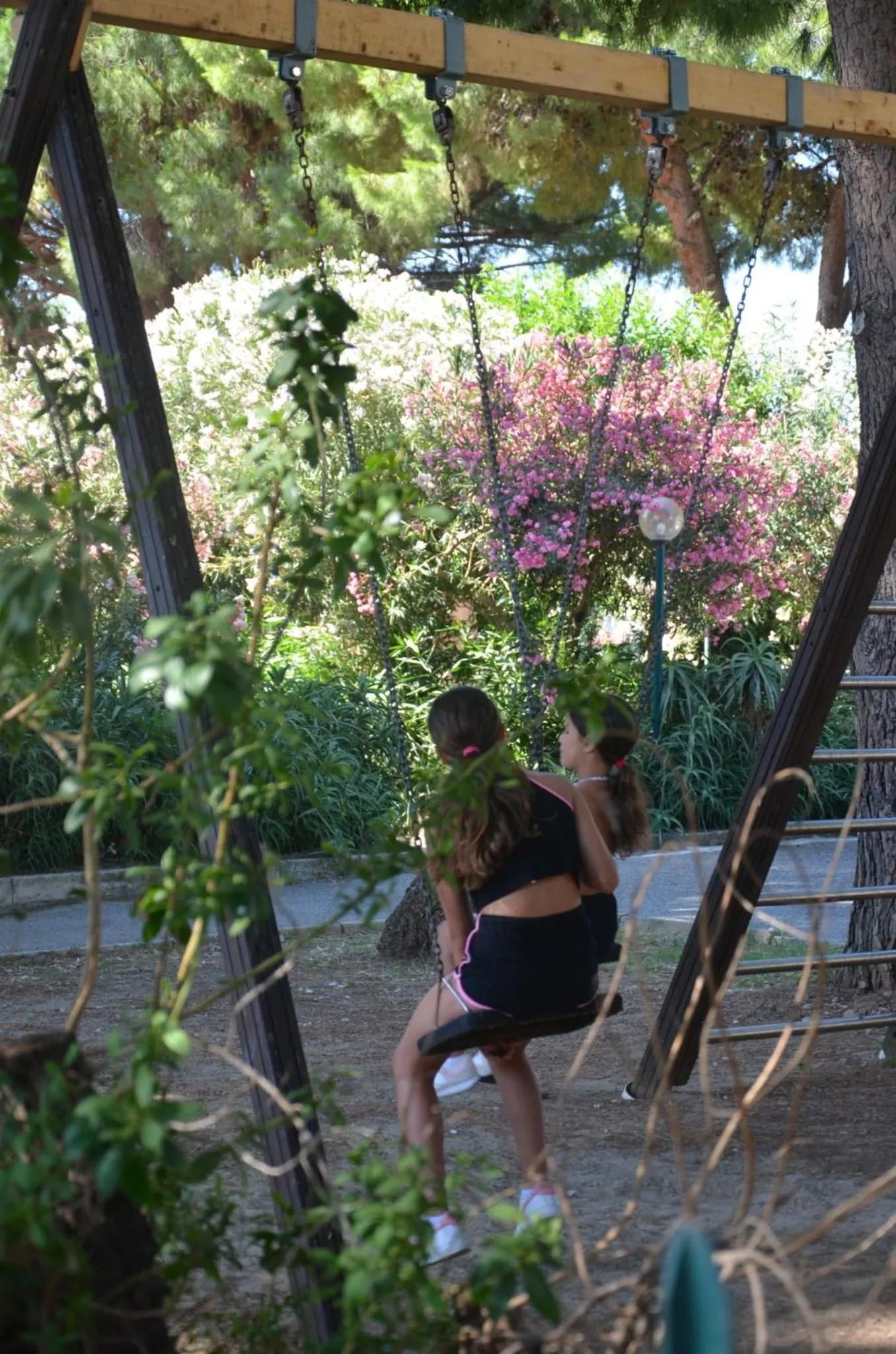 Children play ground in Villa Teti - Sicilia