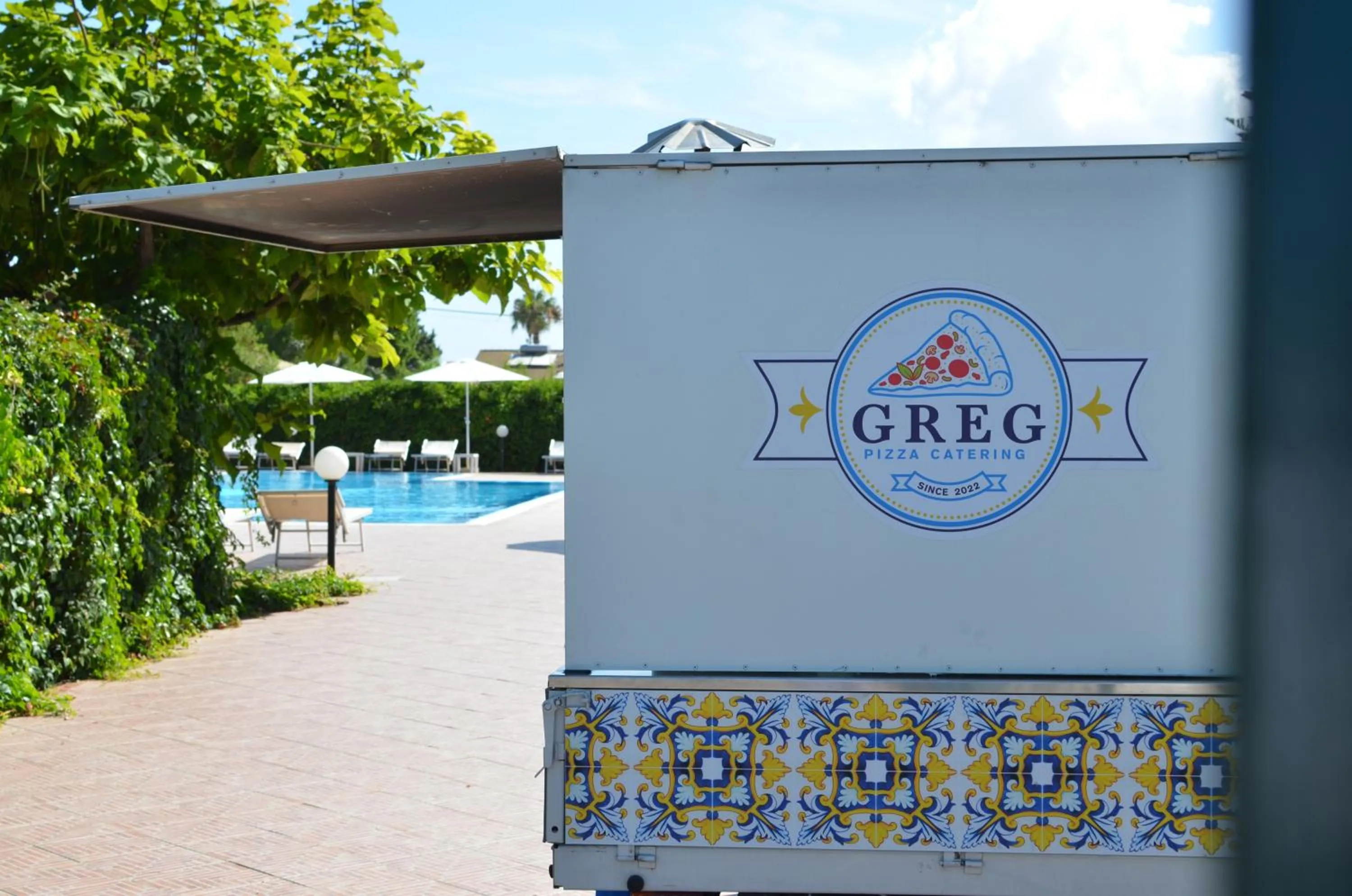 Pool view in Villa Teti - Sicilia