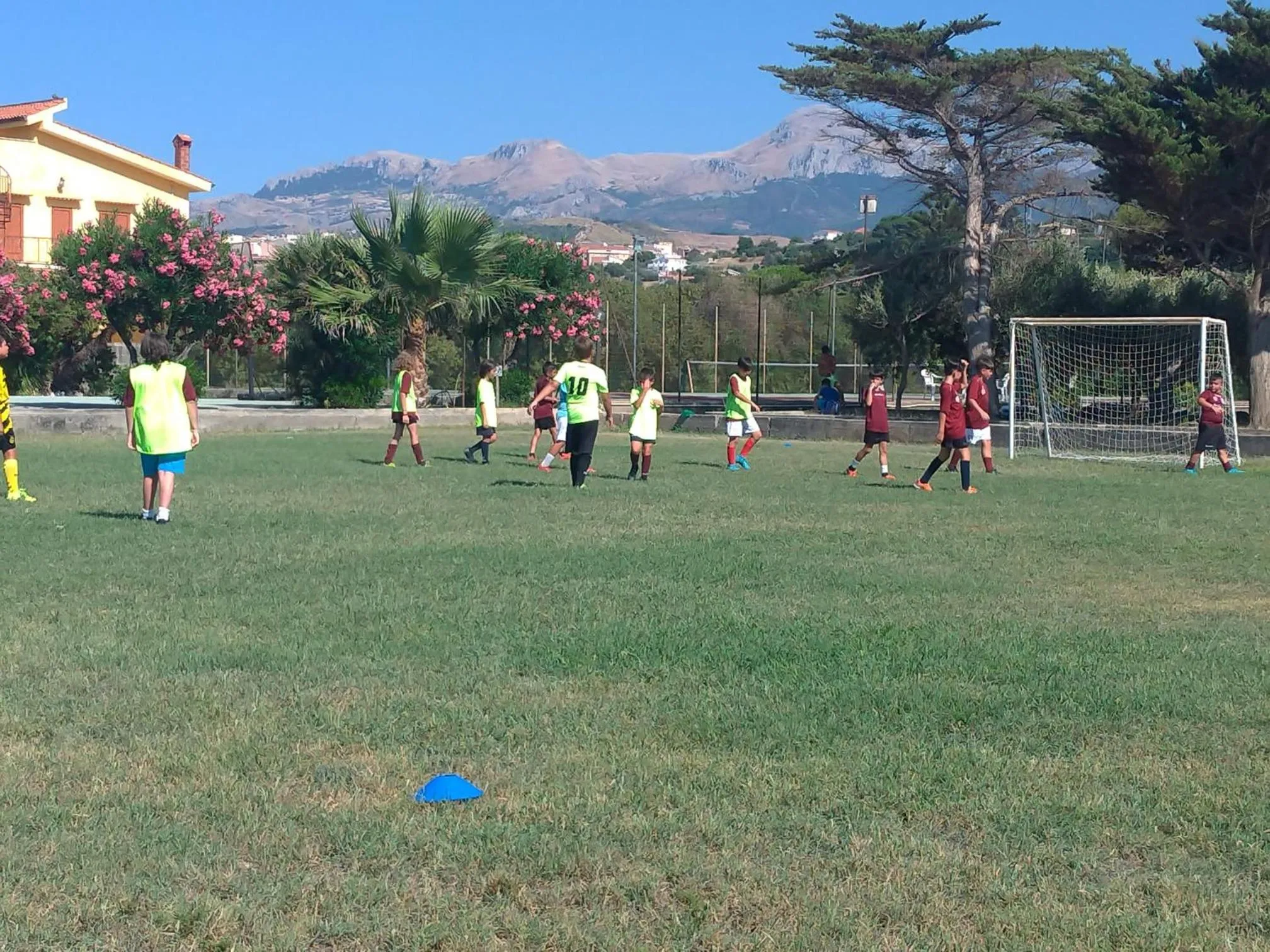 People in Villa Teti - Sicilia