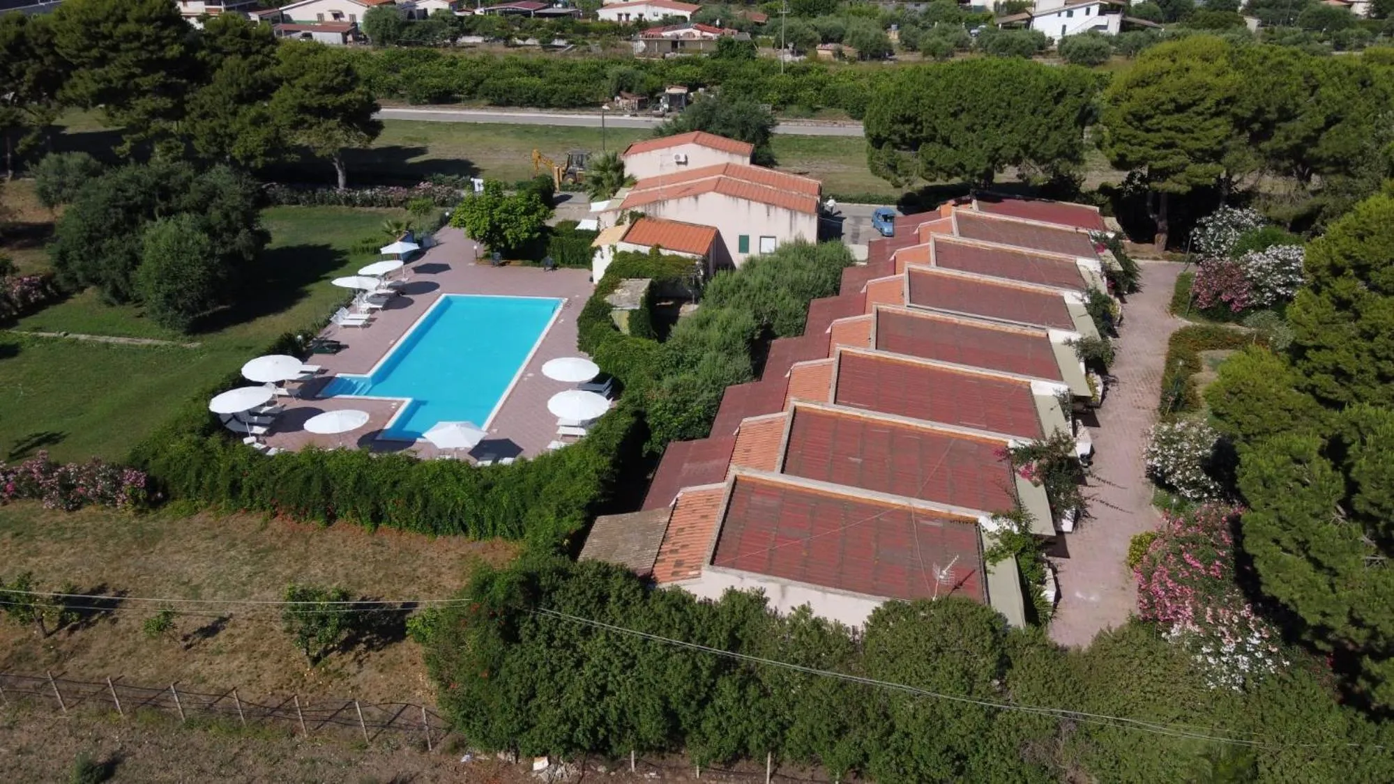 Swimming pool in Villa Teti - Sicilia